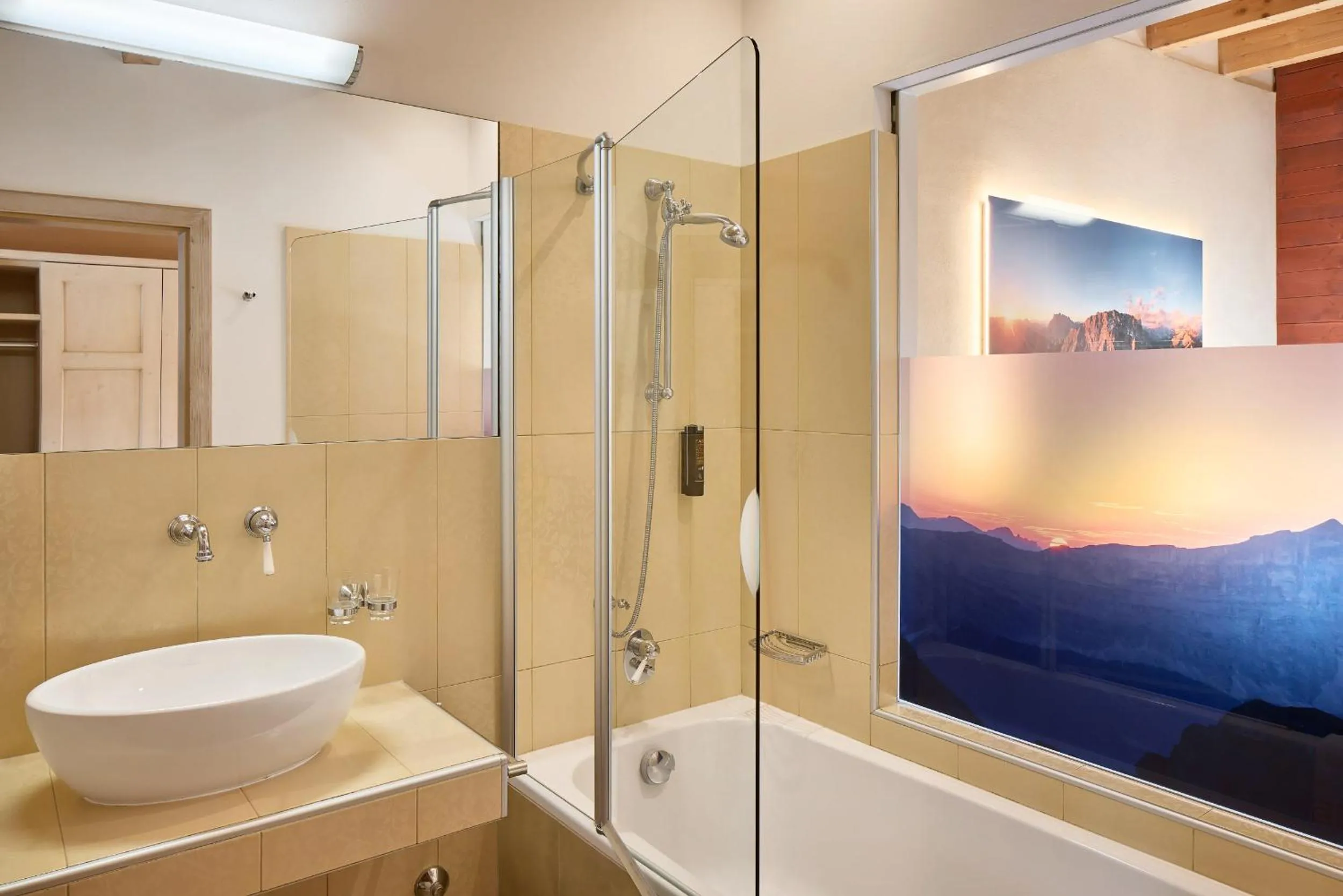 Shower in Dolomit Boutique Hotel