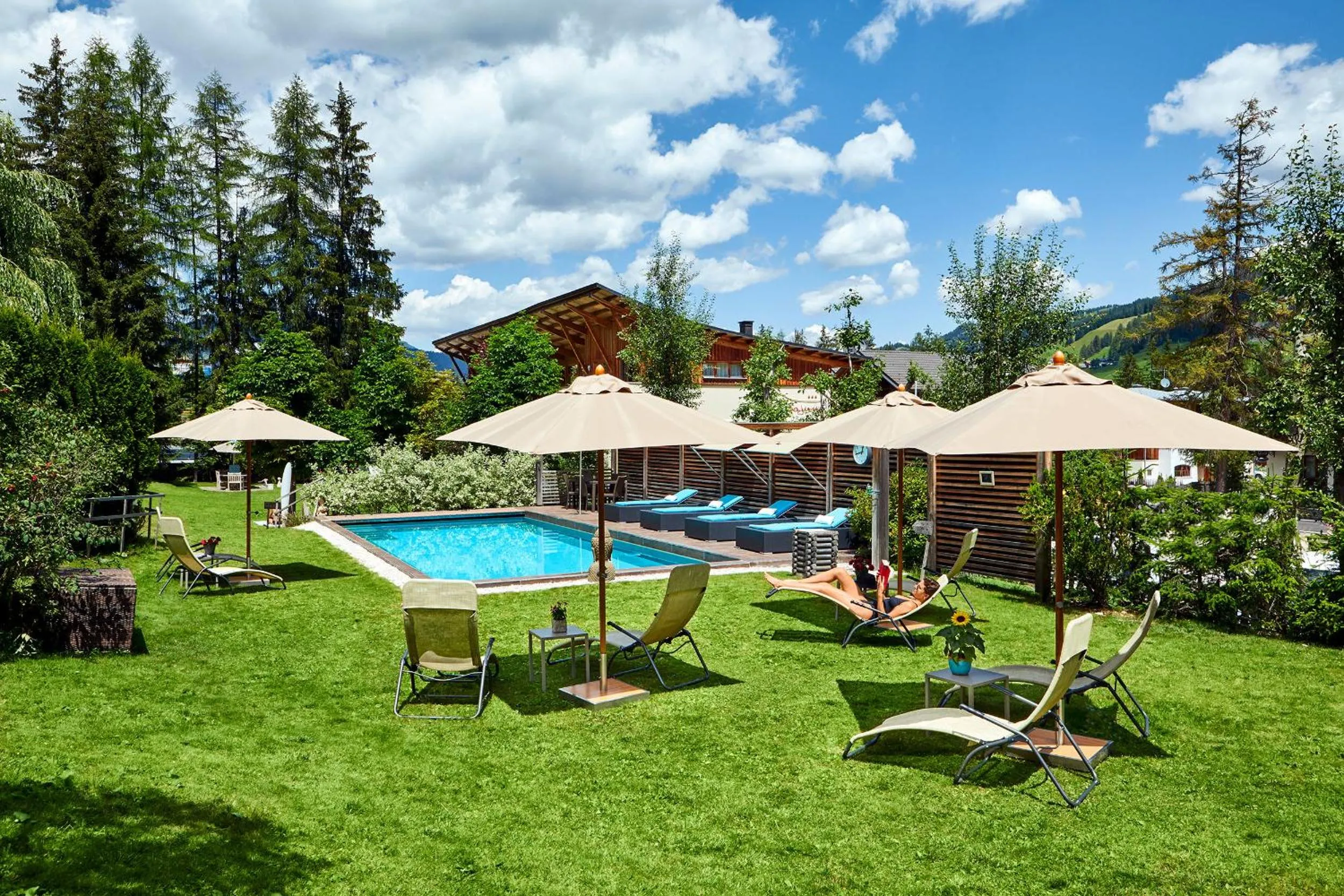 Garden in Dolomit Boutique Hotel