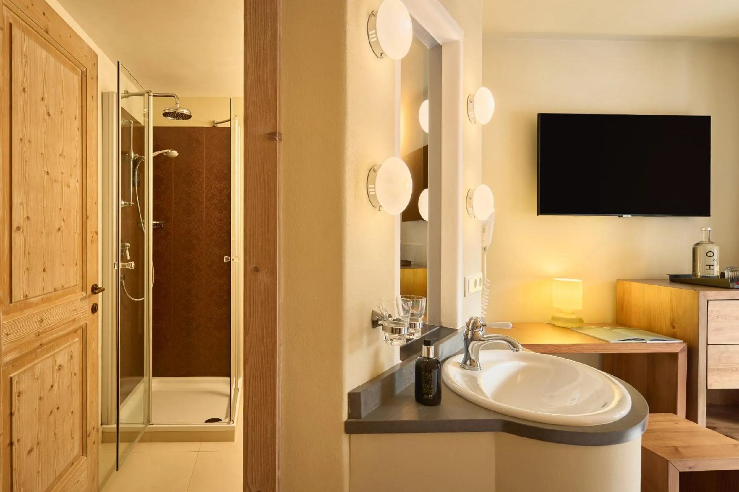 Bathroom in Dolomit Boutique Hotel