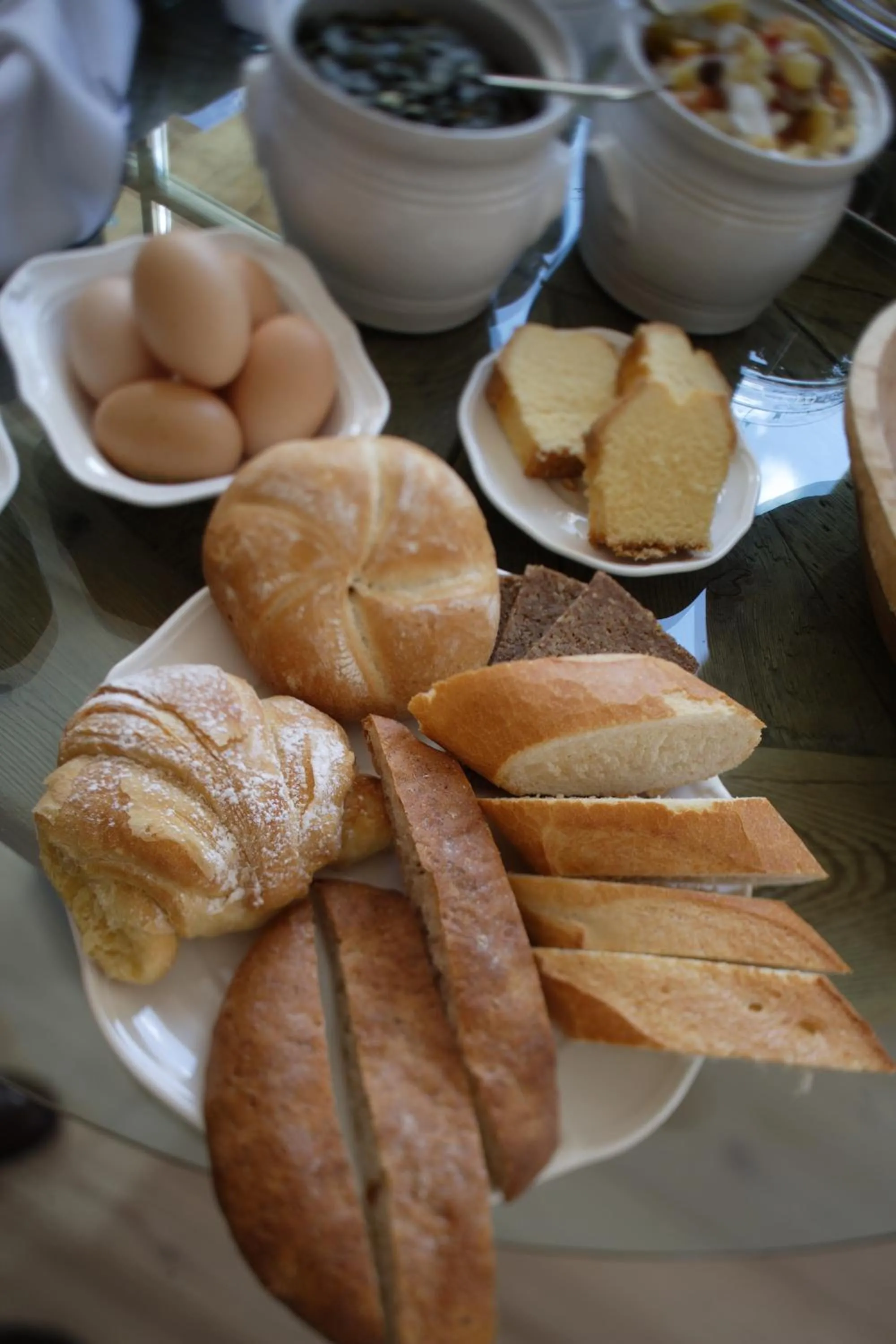 Continental breakfast in Dolomit Boutique Hotel