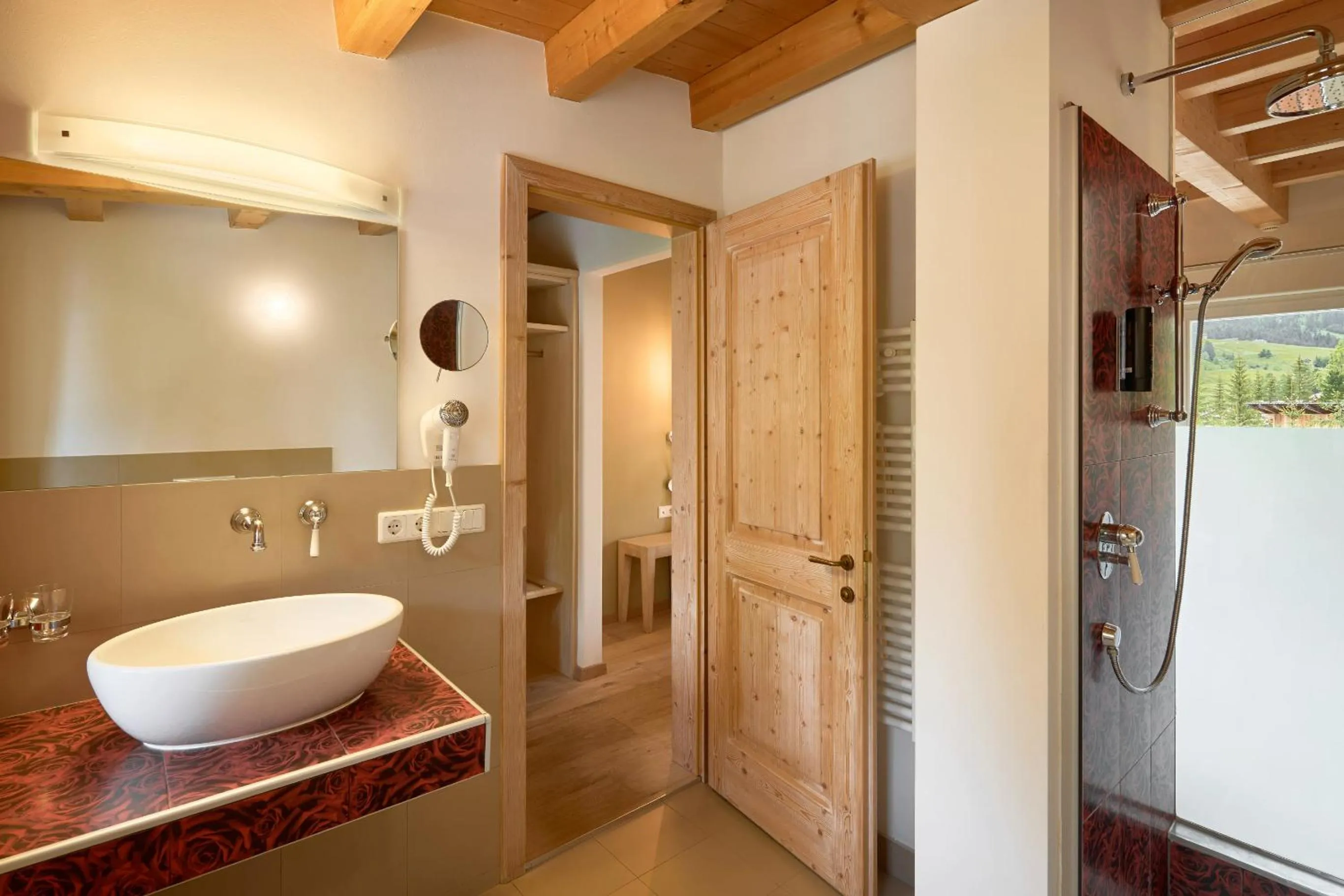 Bathroom in Dolomit Boutique Hotel