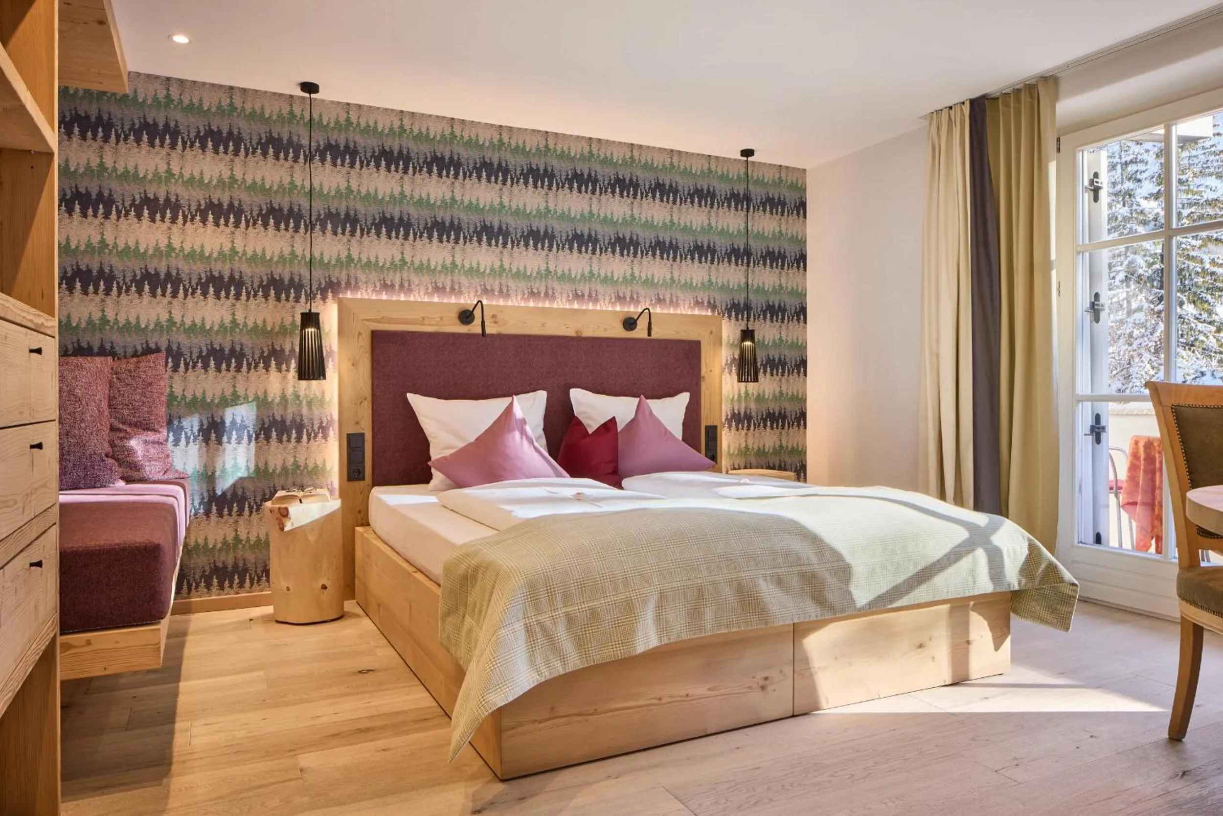 Photo of the whole room, Bed in Dolomit Boutique Hotel
