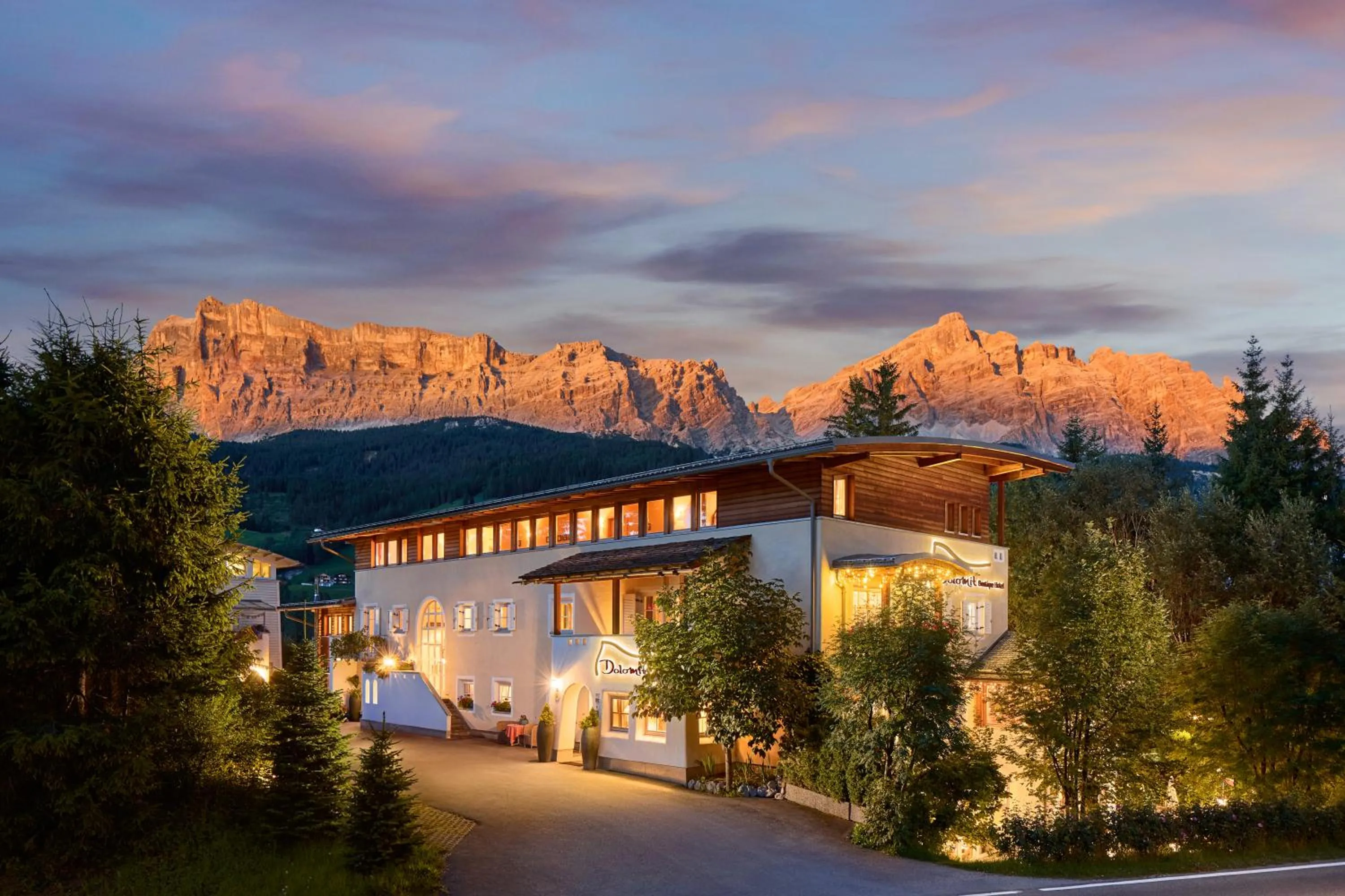 Property building in Dolomit Boutique Hotel