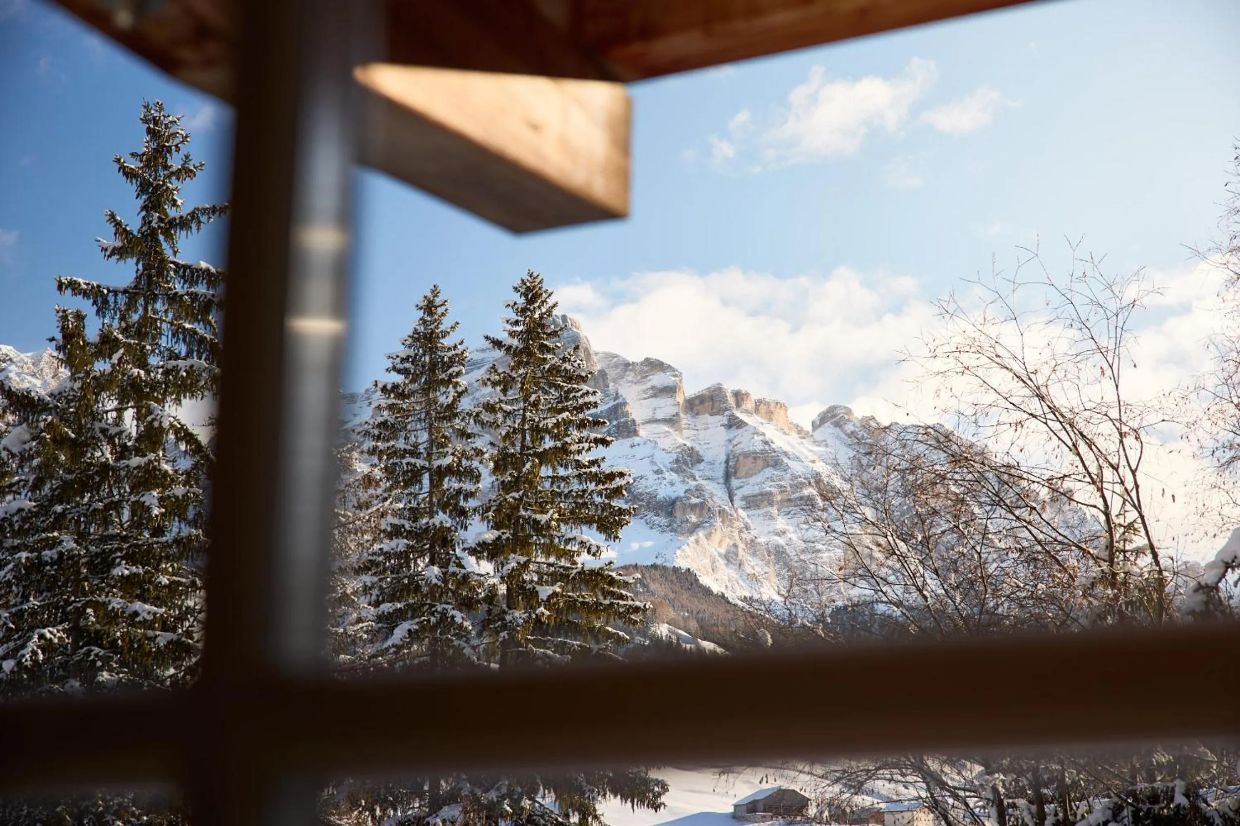 Mountain view in Dolomit Boutique Hotel