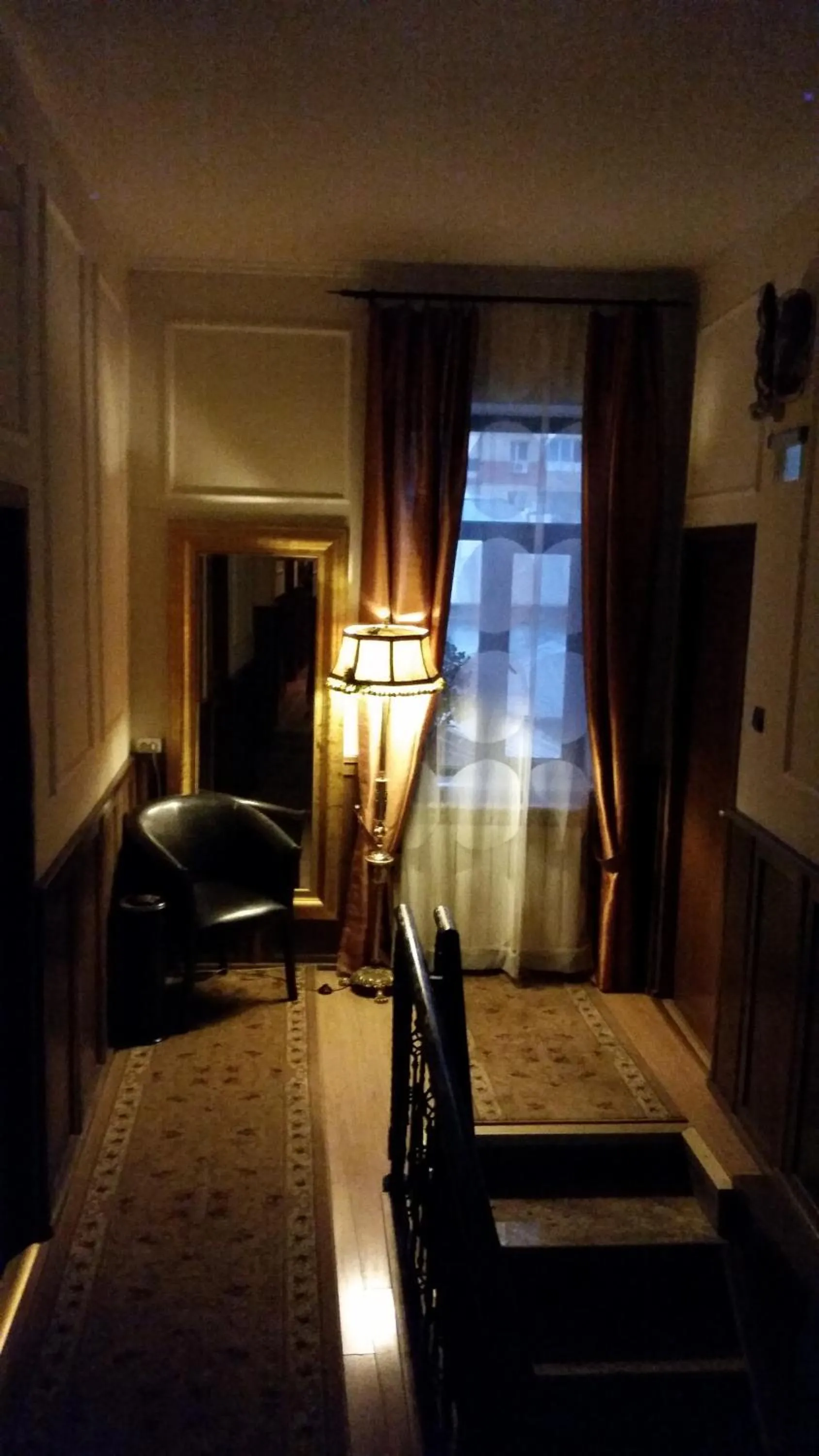 Decorative detail, Bed in Hotel Corso