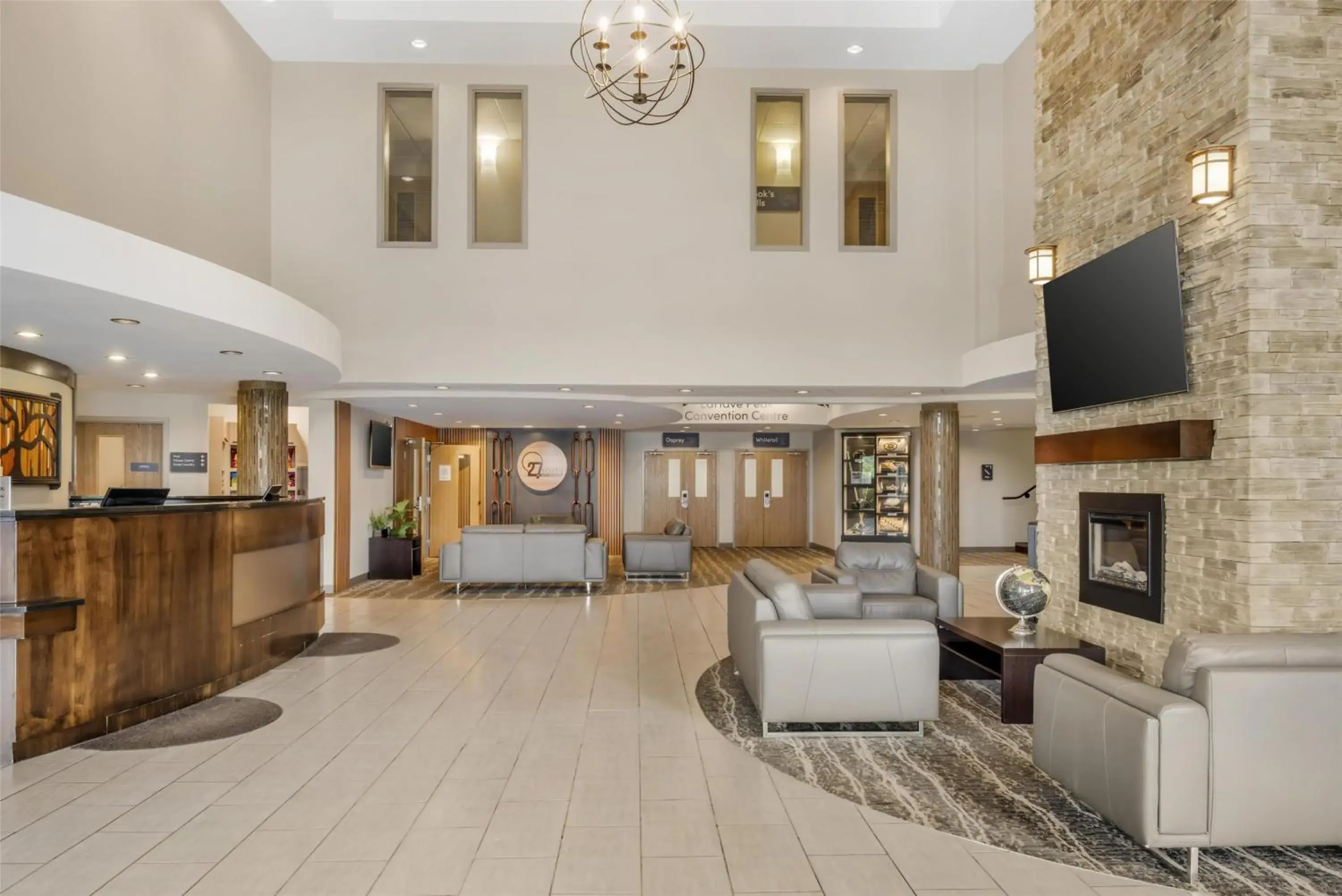 Lobby or reception in Best Western Plus Bridgewater Hotel & Convention Centre Lobby or reception in Best Western Plus Bridgewater Hotel & Convention Centre