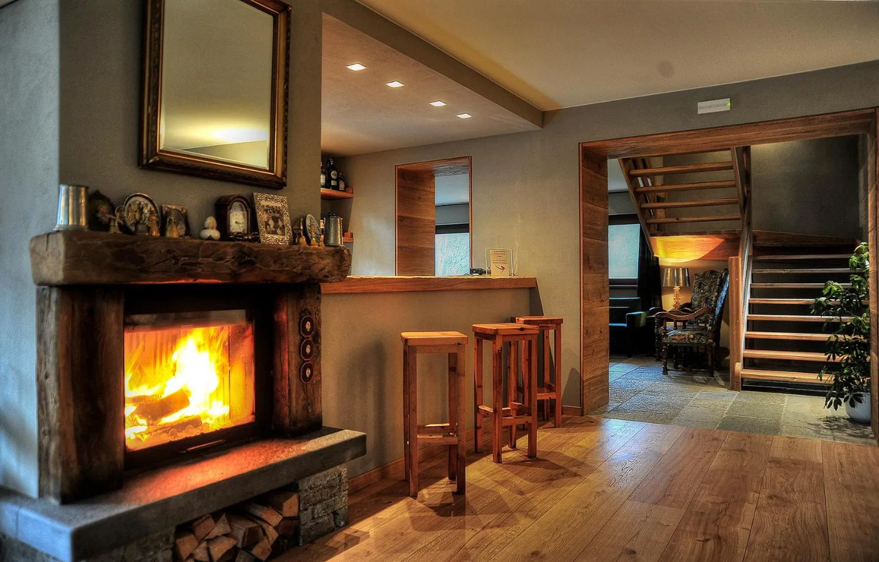 Lobby or reception in Alpi & Golf Hotel