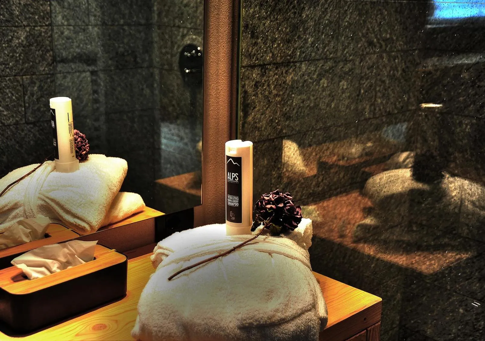 Shower in Alpi & Golf Hotel