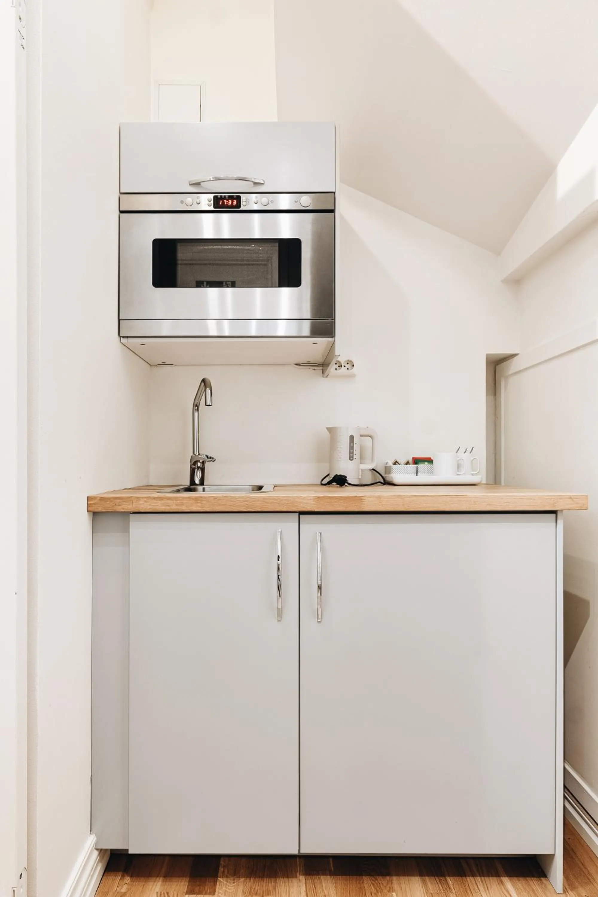 Kitchen or kitchenette in Klosterhagen Hotel