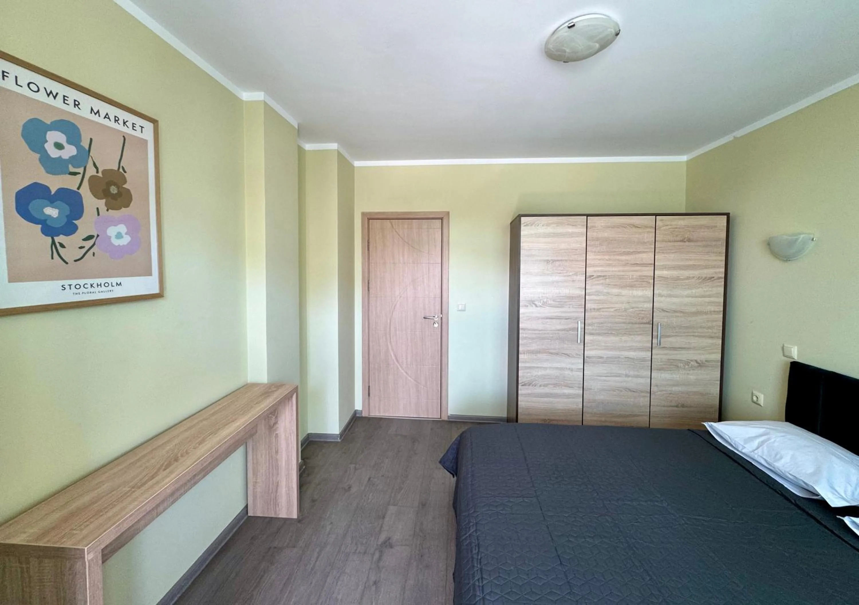 Bed in Evi Apartments 2