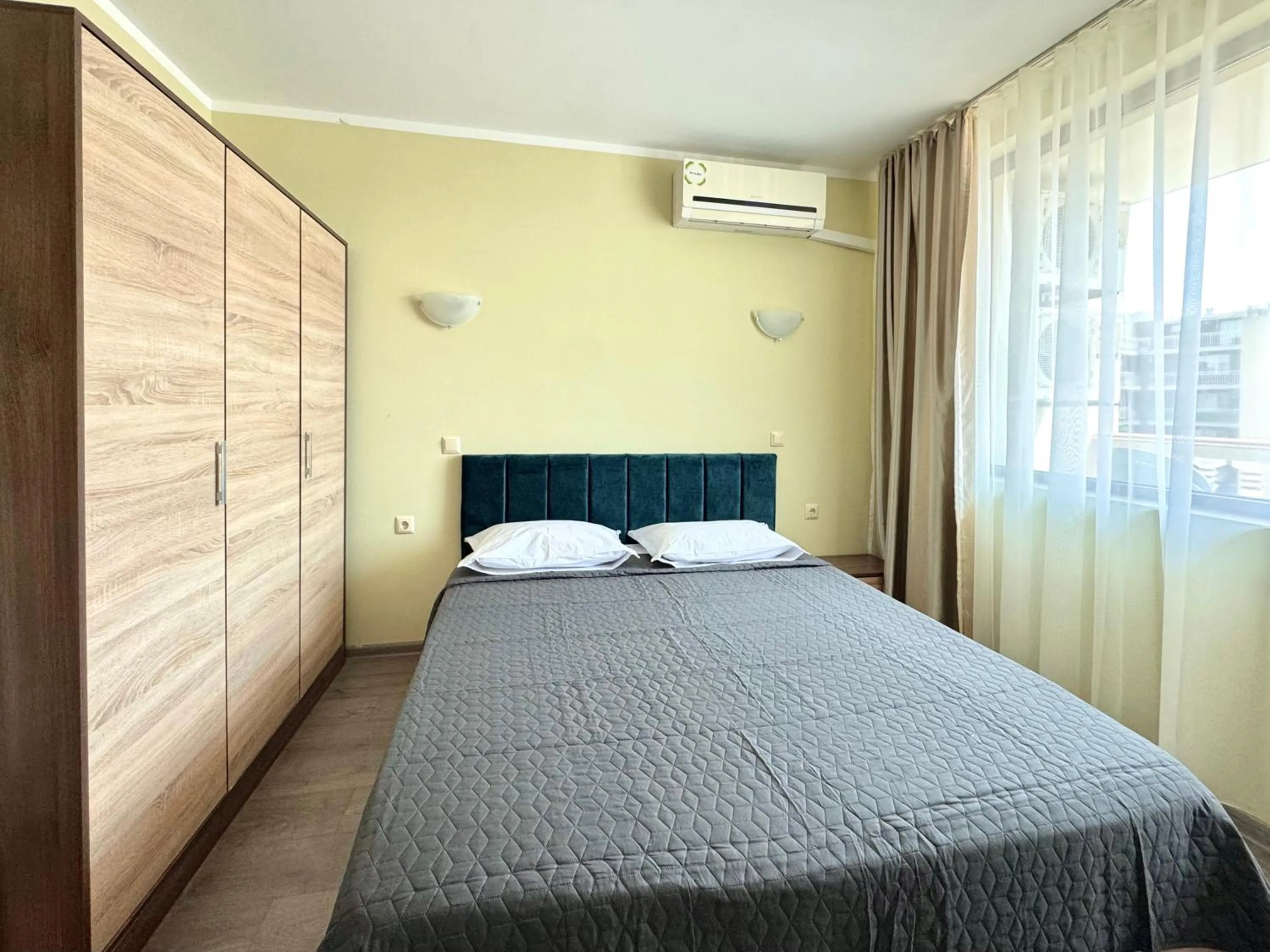 Bed in Evi Apartments 2