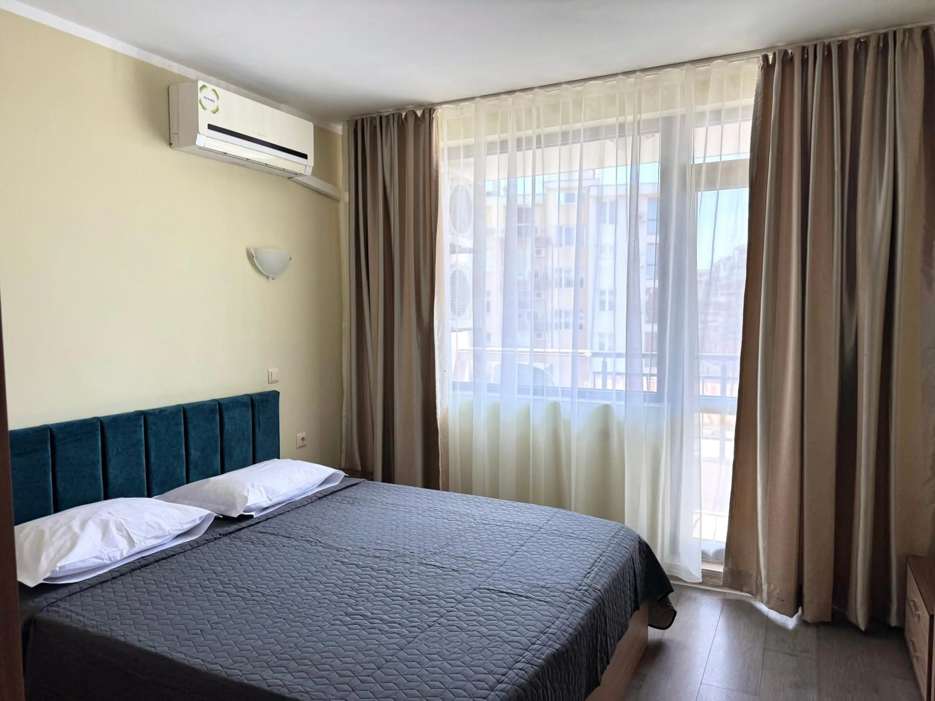 Bed in Evi Apartments 2
