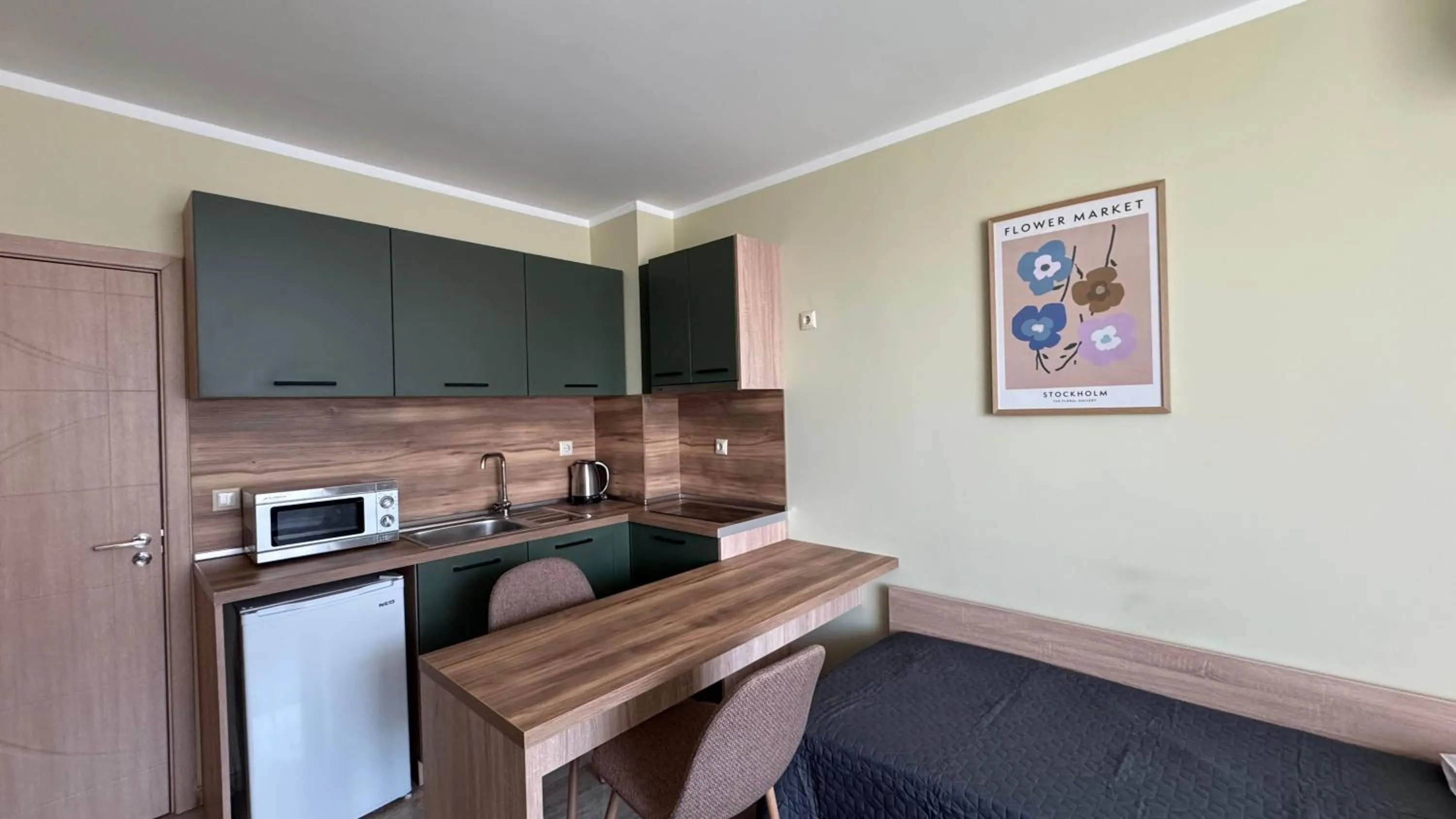 Kitchen or kitchenette in Evi Apartments 2
