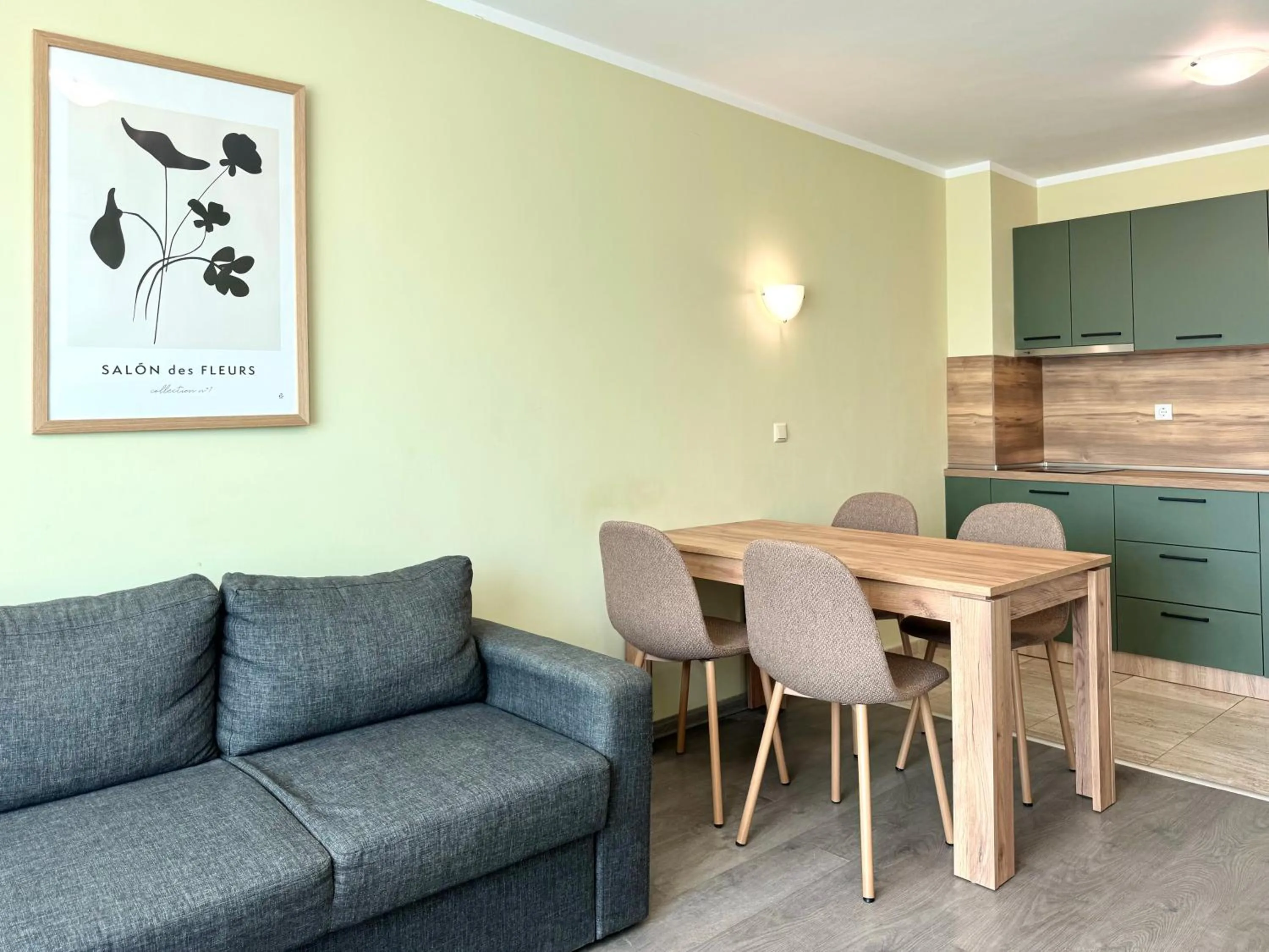 Kitchen or kitchenette in Evi Apartments 2