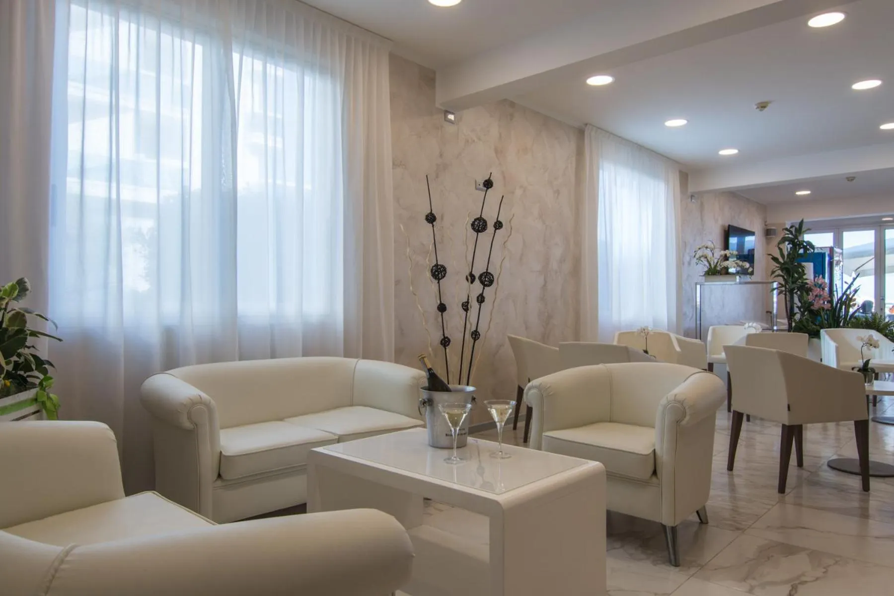 Lounge or bar in Hotel Solemare - Frontemare - 3 Stelle Superior