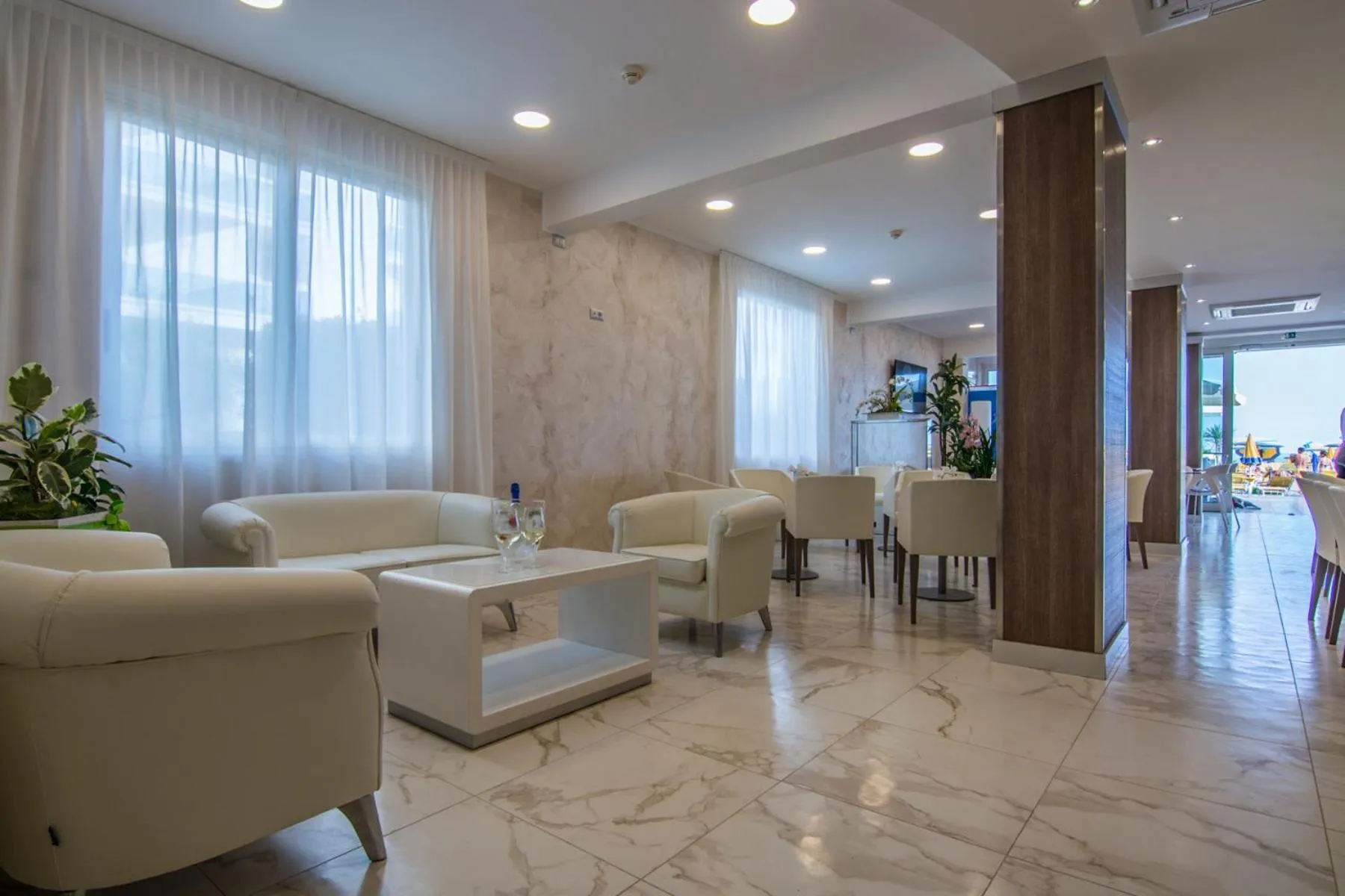 Lounge or bar in Hotel Solemare - Frontemare - 3 Stelle Superior