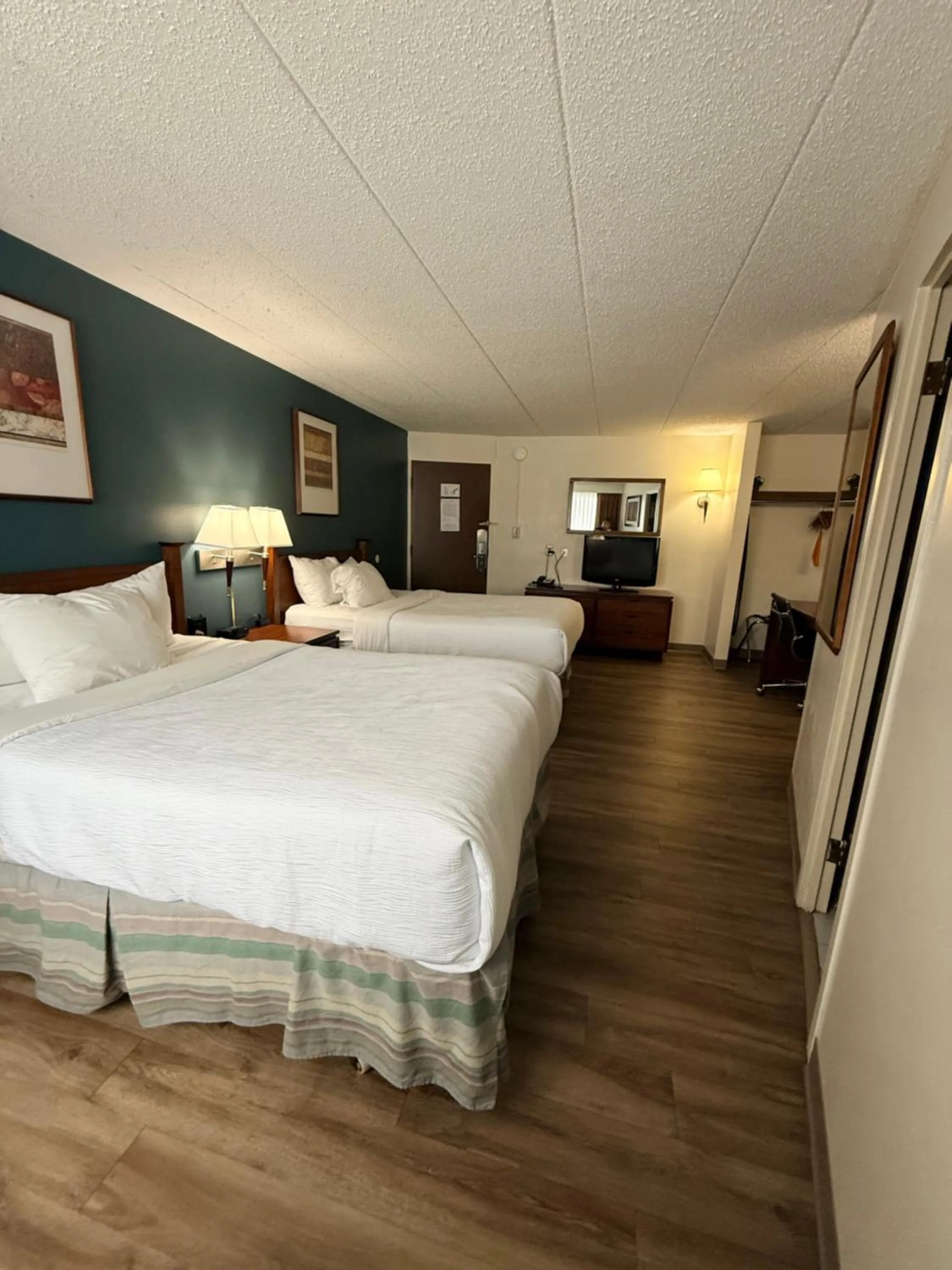 Bed in Quality Inn & Suites Black River Falls I-94