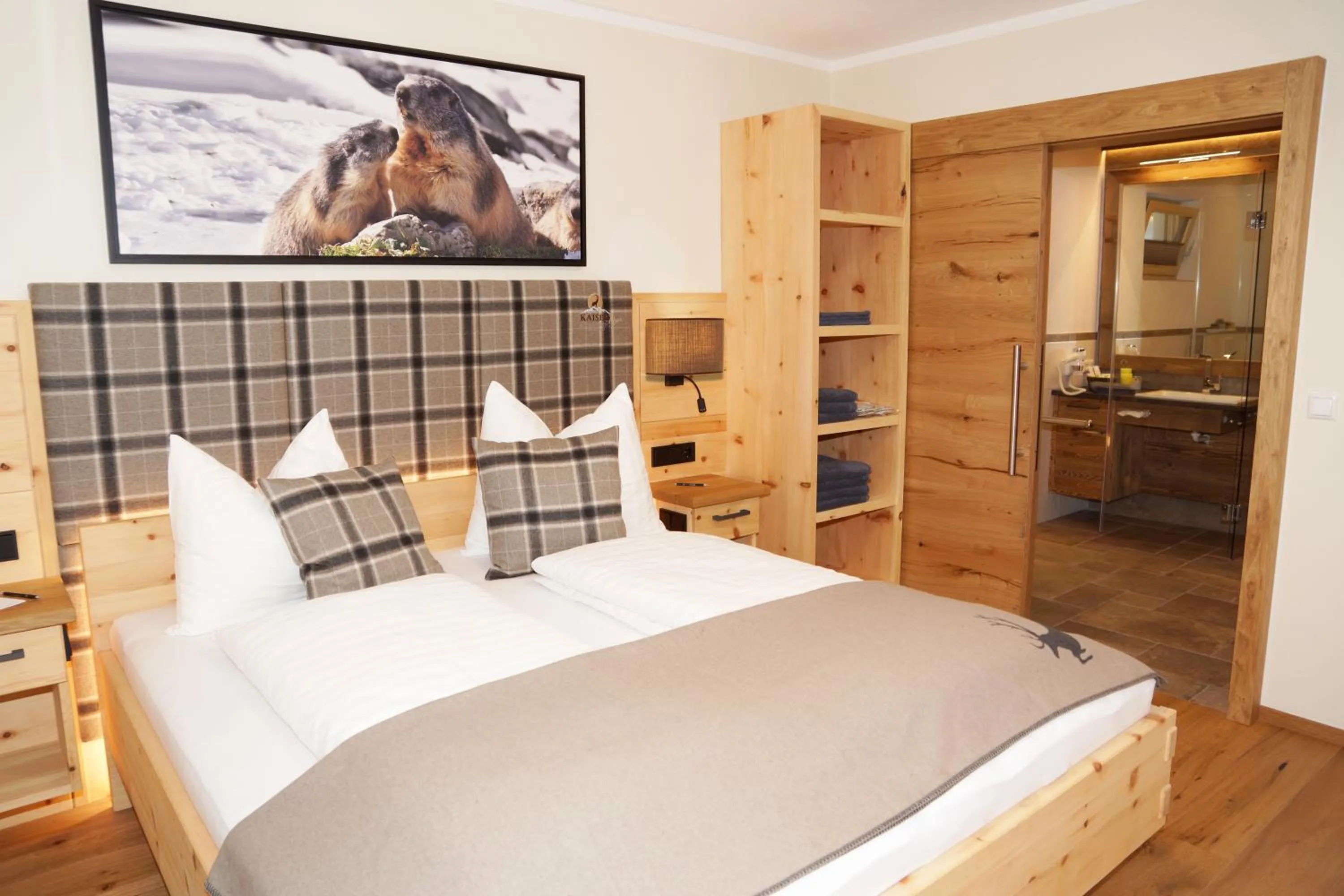 Bed in Kaiserappartements-Marie