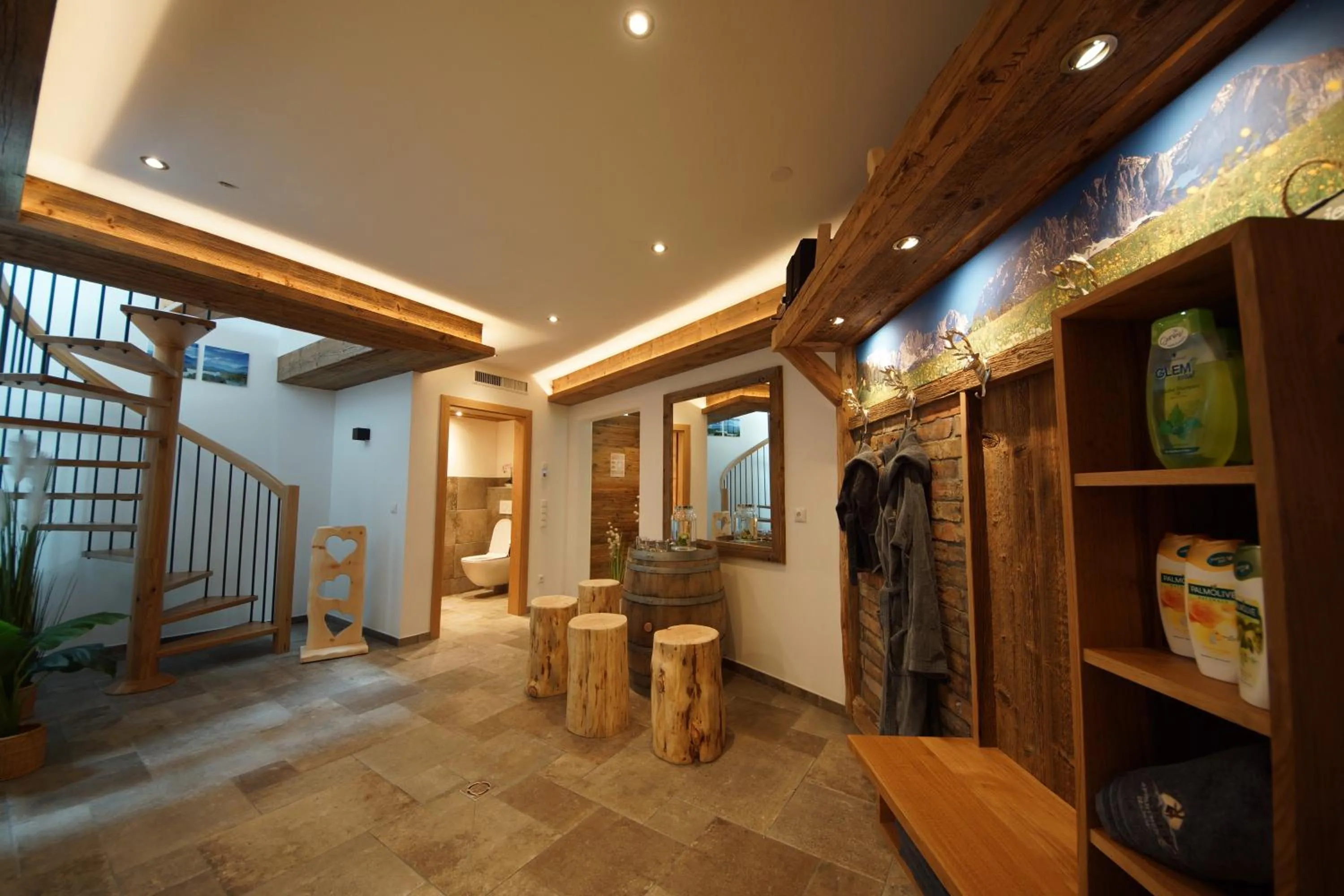 Sauna in Kaiserappartements-Marie