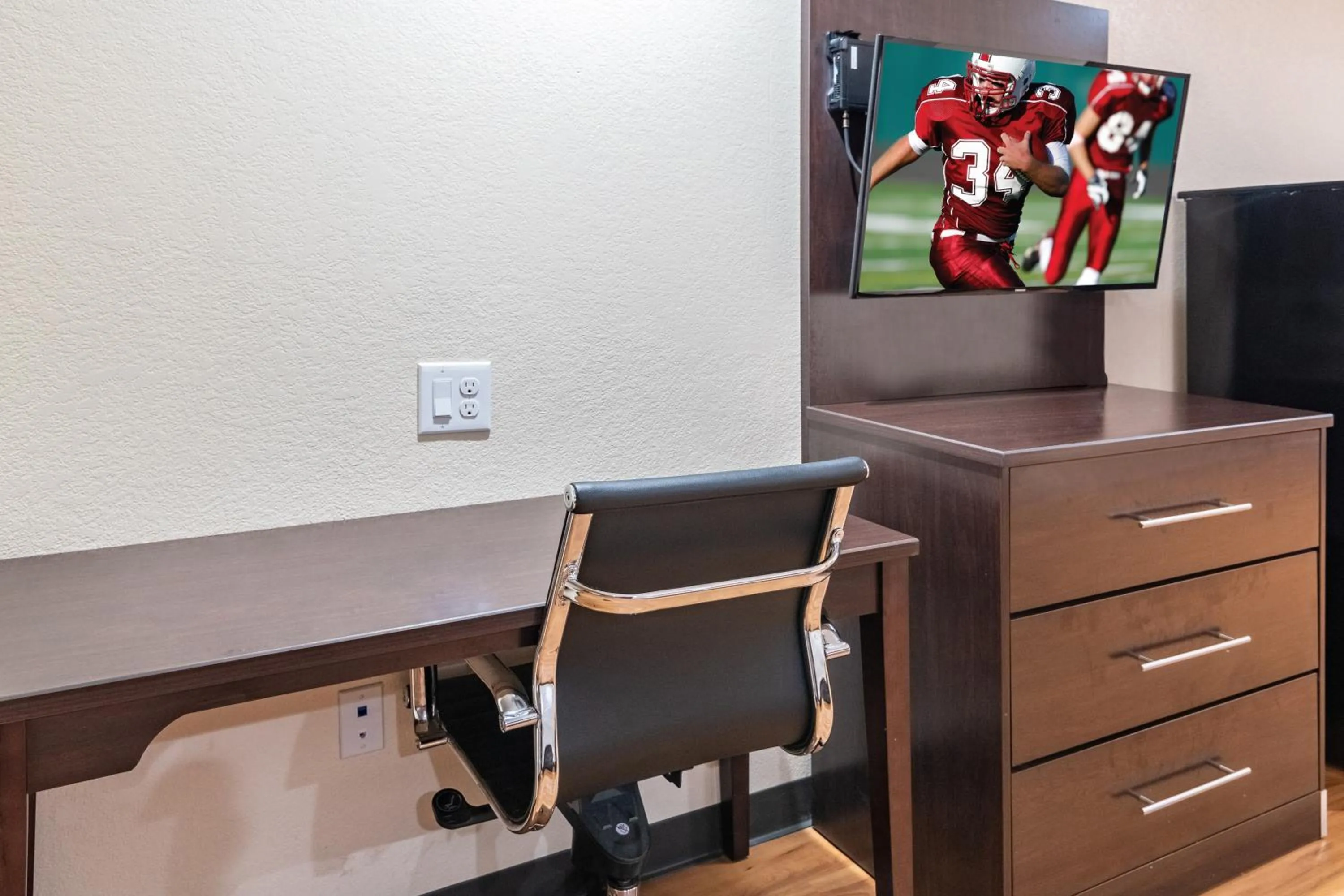 Photo of the whole room in Red Roof Inn PLUS+ Fort Worth - Burleson