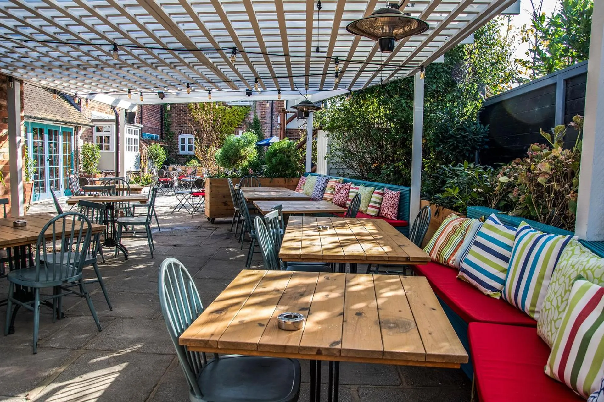 Patio in The Winning Post