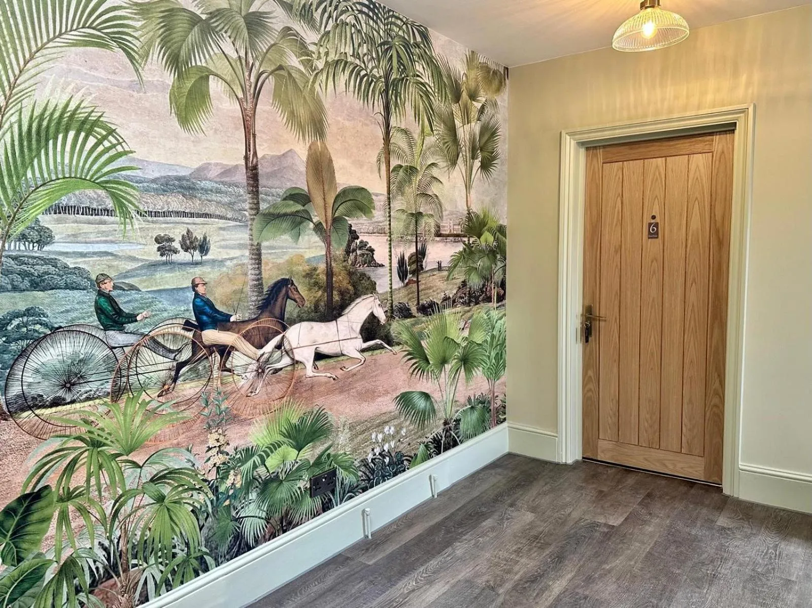 Decorative detail in The Winning Post