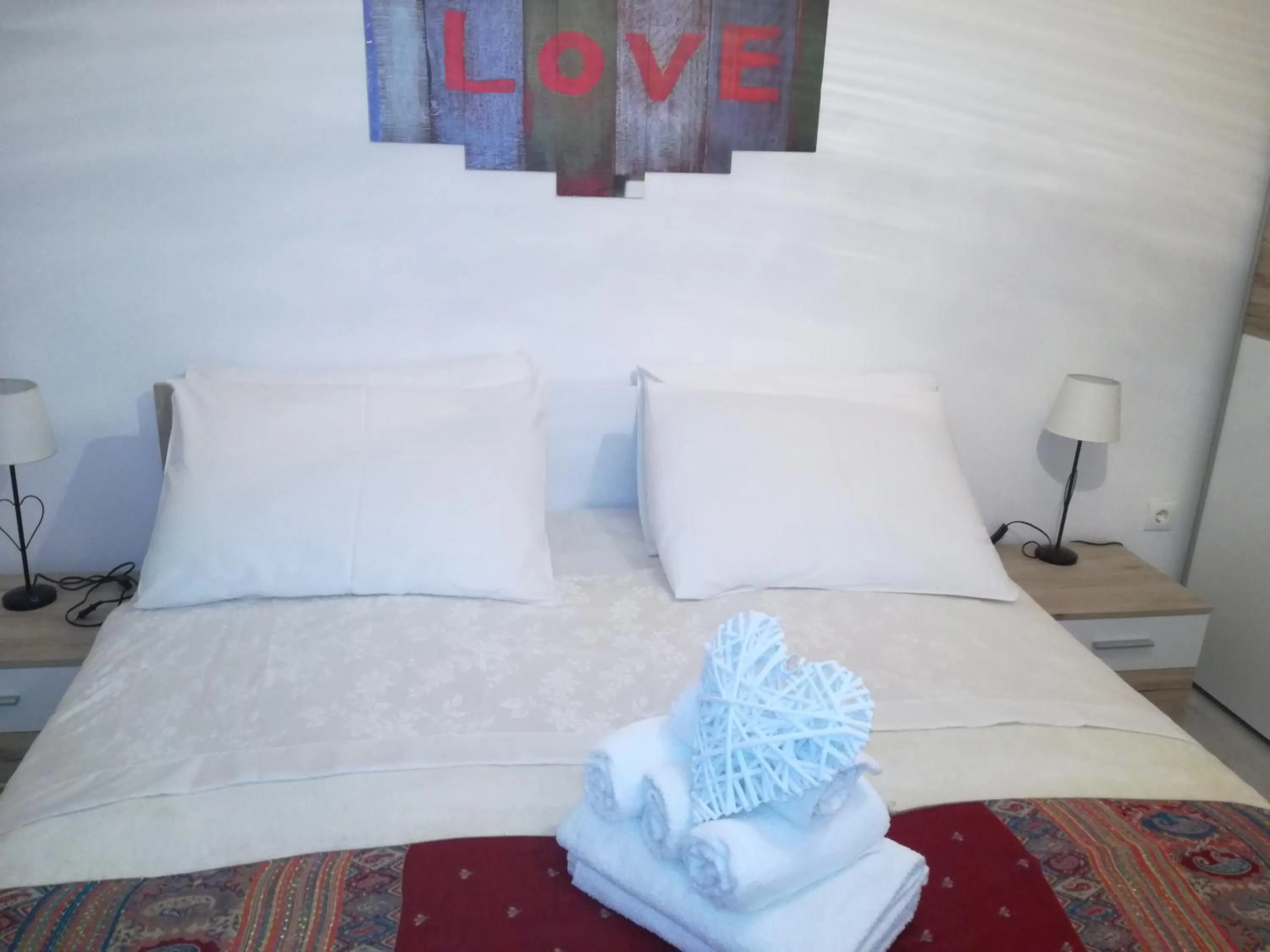 Bed in B&B Buzolic