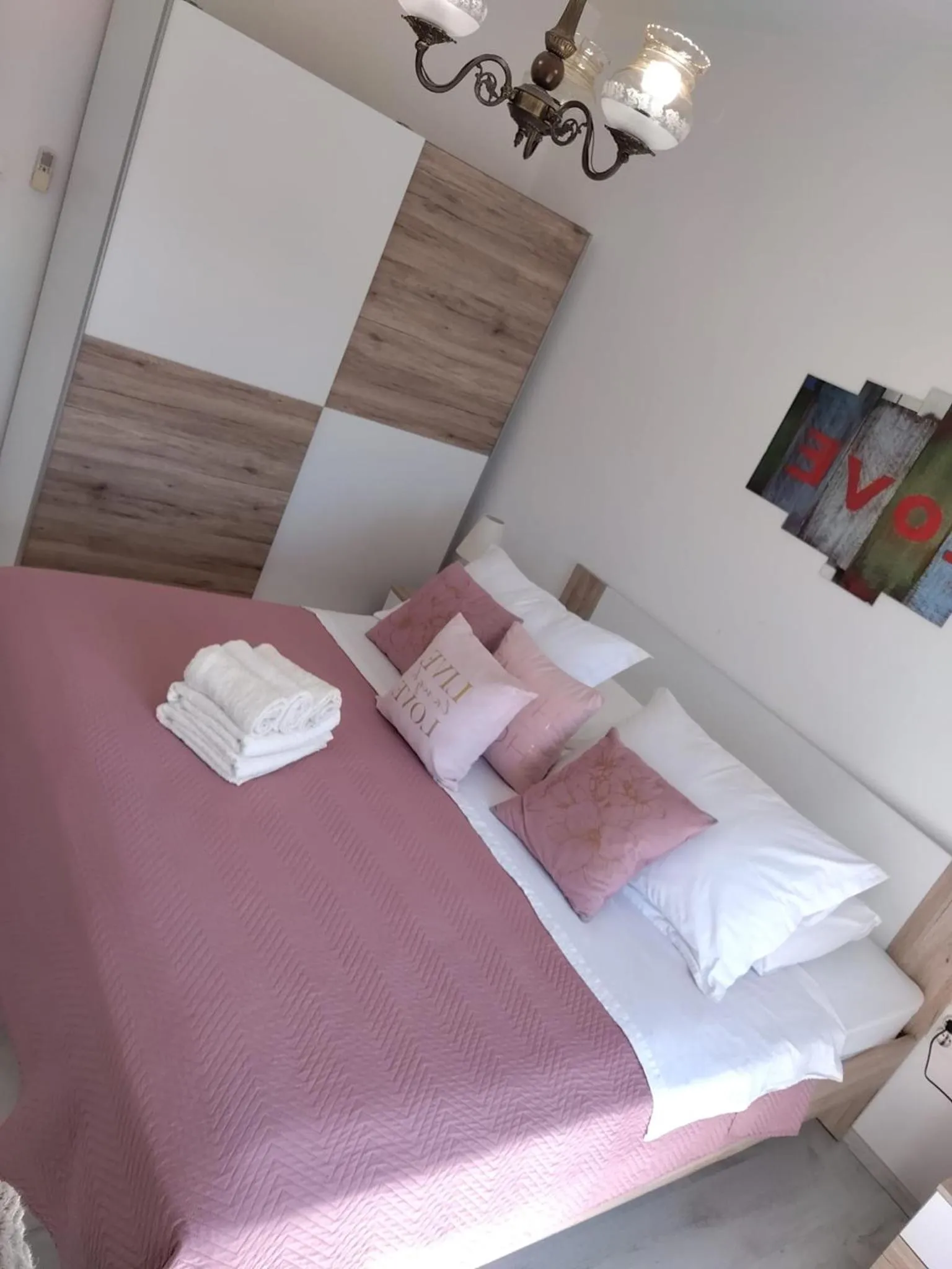 Bed in B&B Buzolic