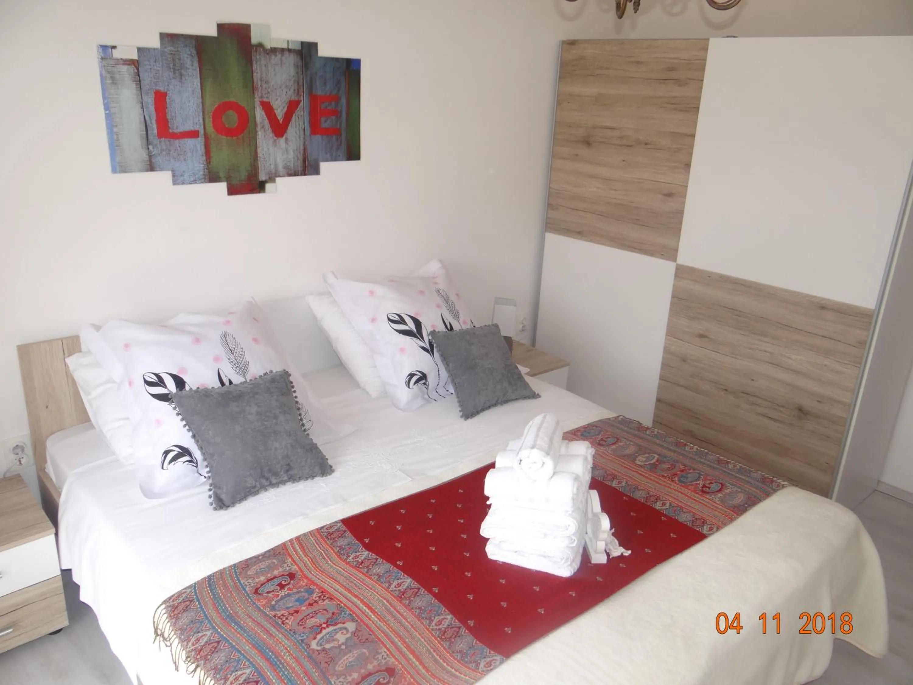 Bed in B&B Buzolic