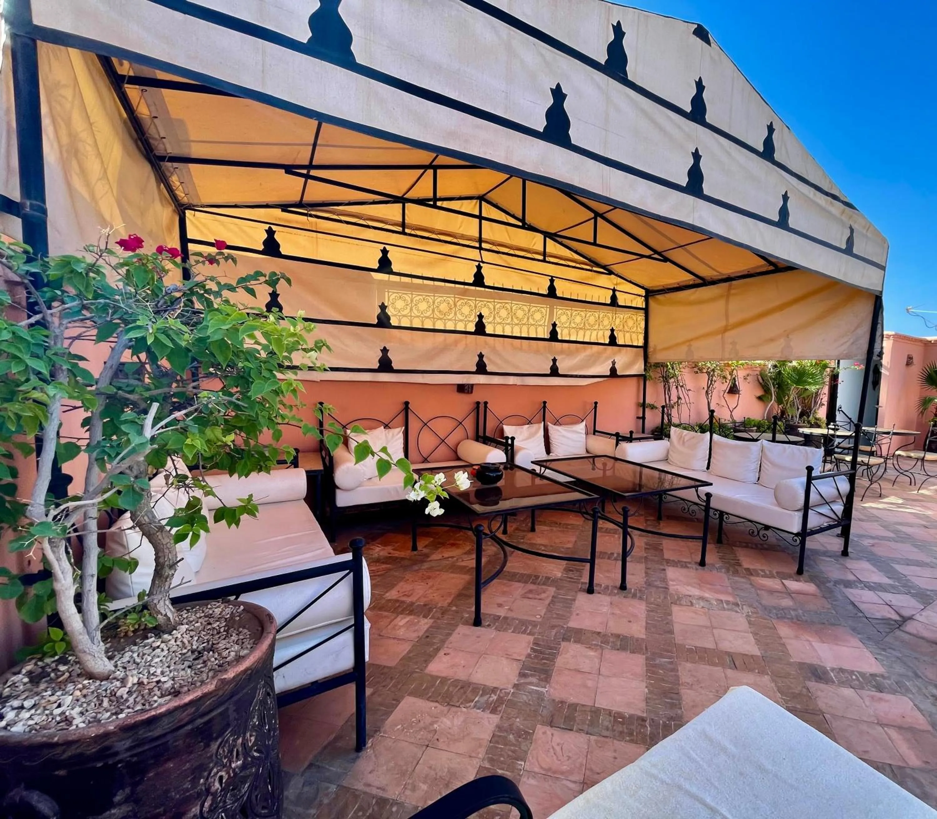 Balcony/Terrace in Riad Elias & Spa