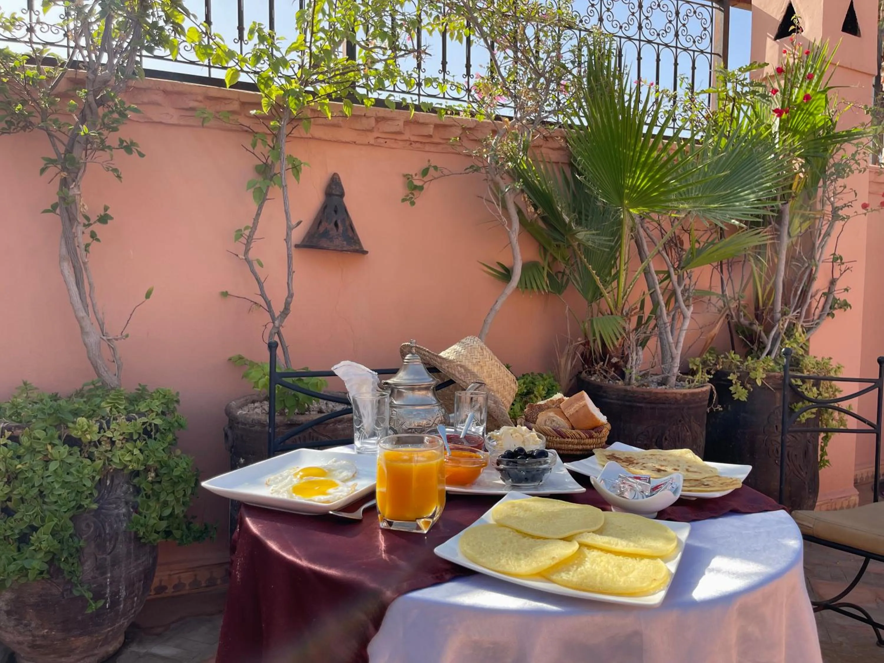 Breakfast in Riad Elias & Spa