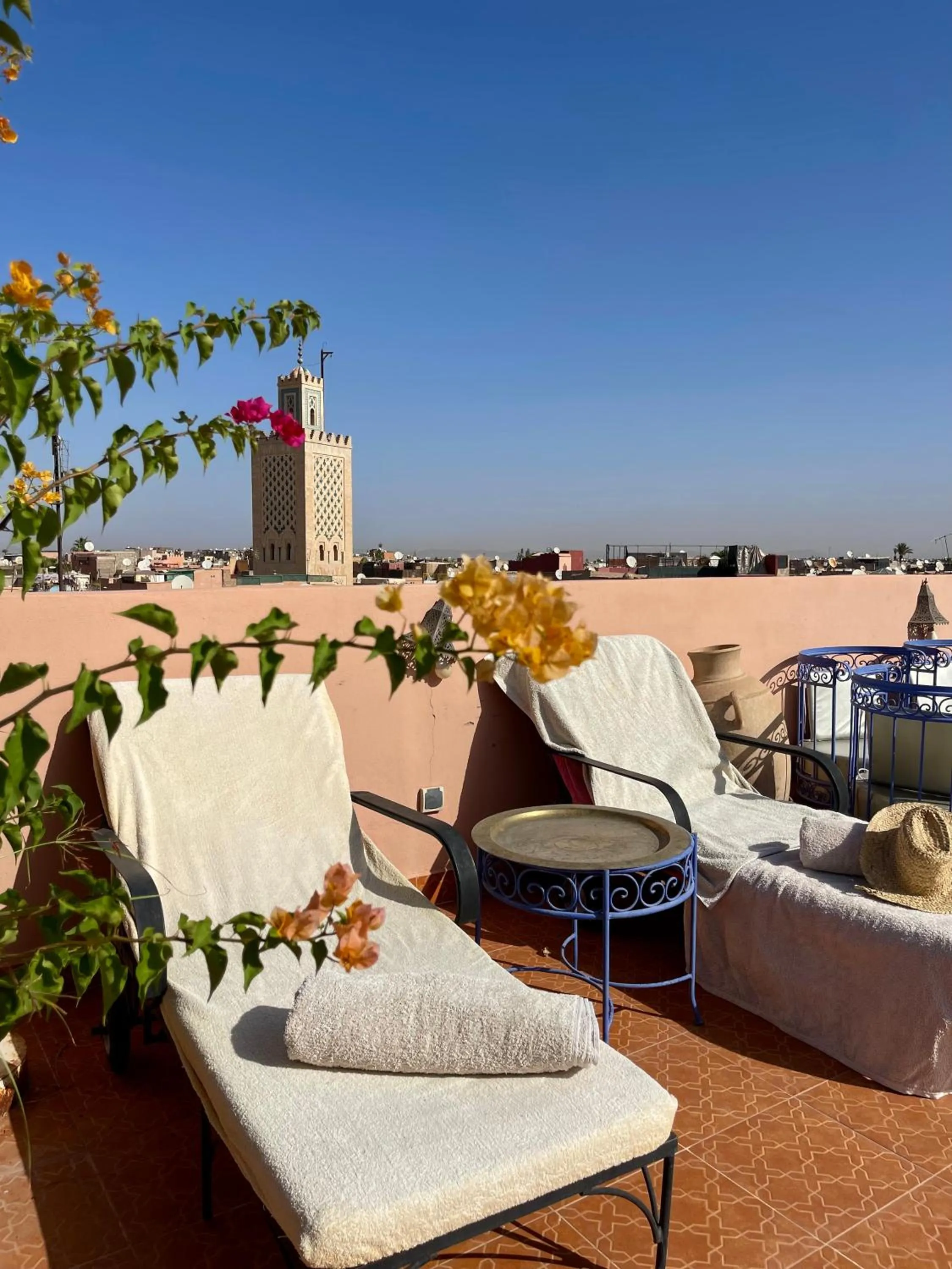Balcony/Terrace in Riad Elias & Spa