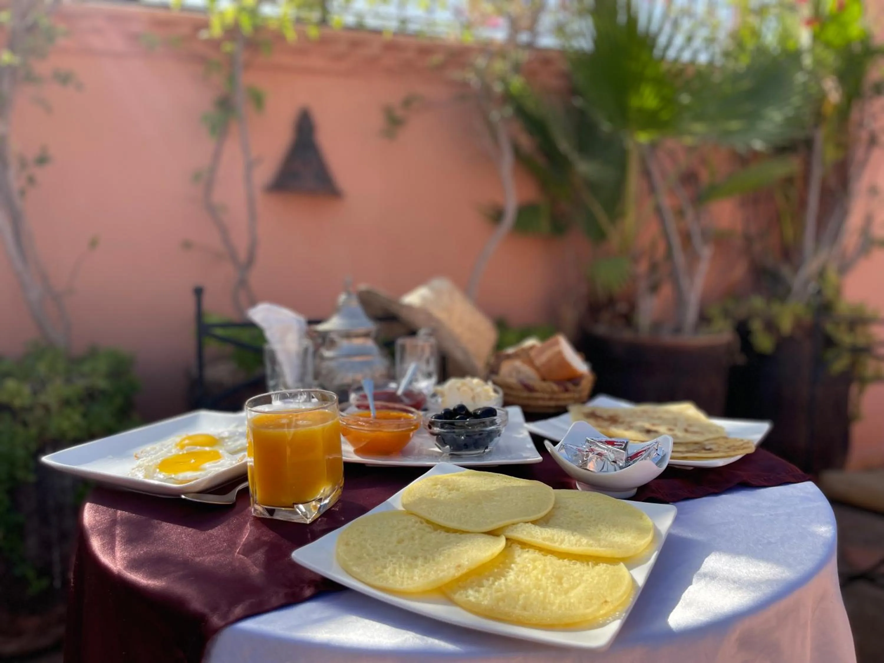Breakfast in Riad Elias & Spa