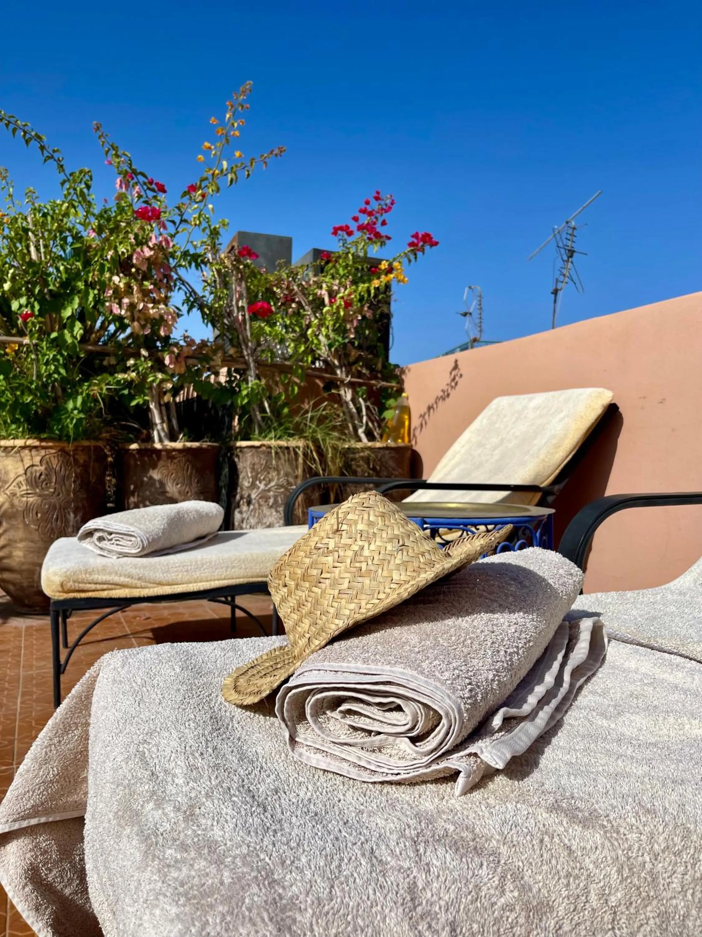 Balcony/Terrace in Riad Elias & Spa