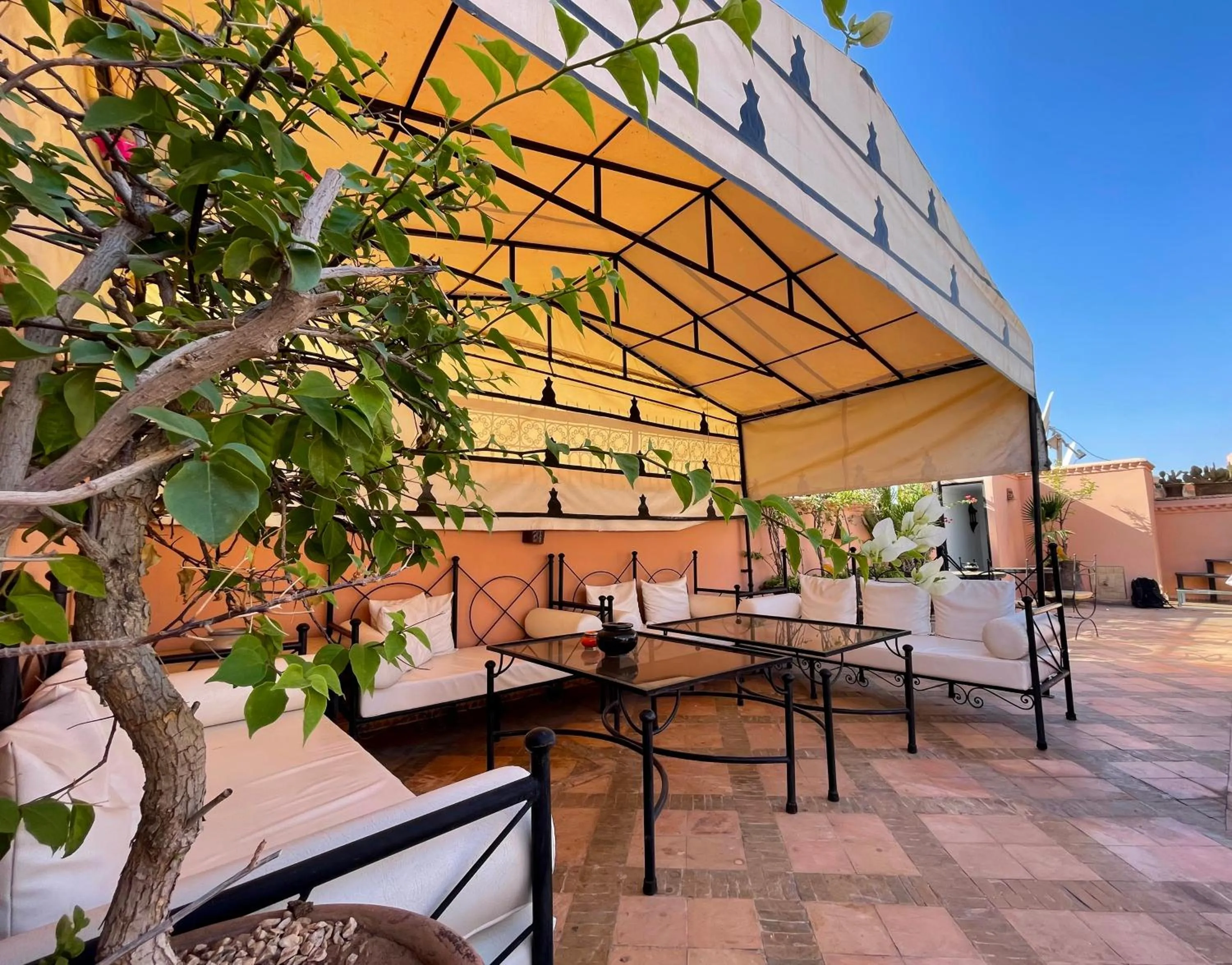Balcony/Terrace in Riad Elias & Spa