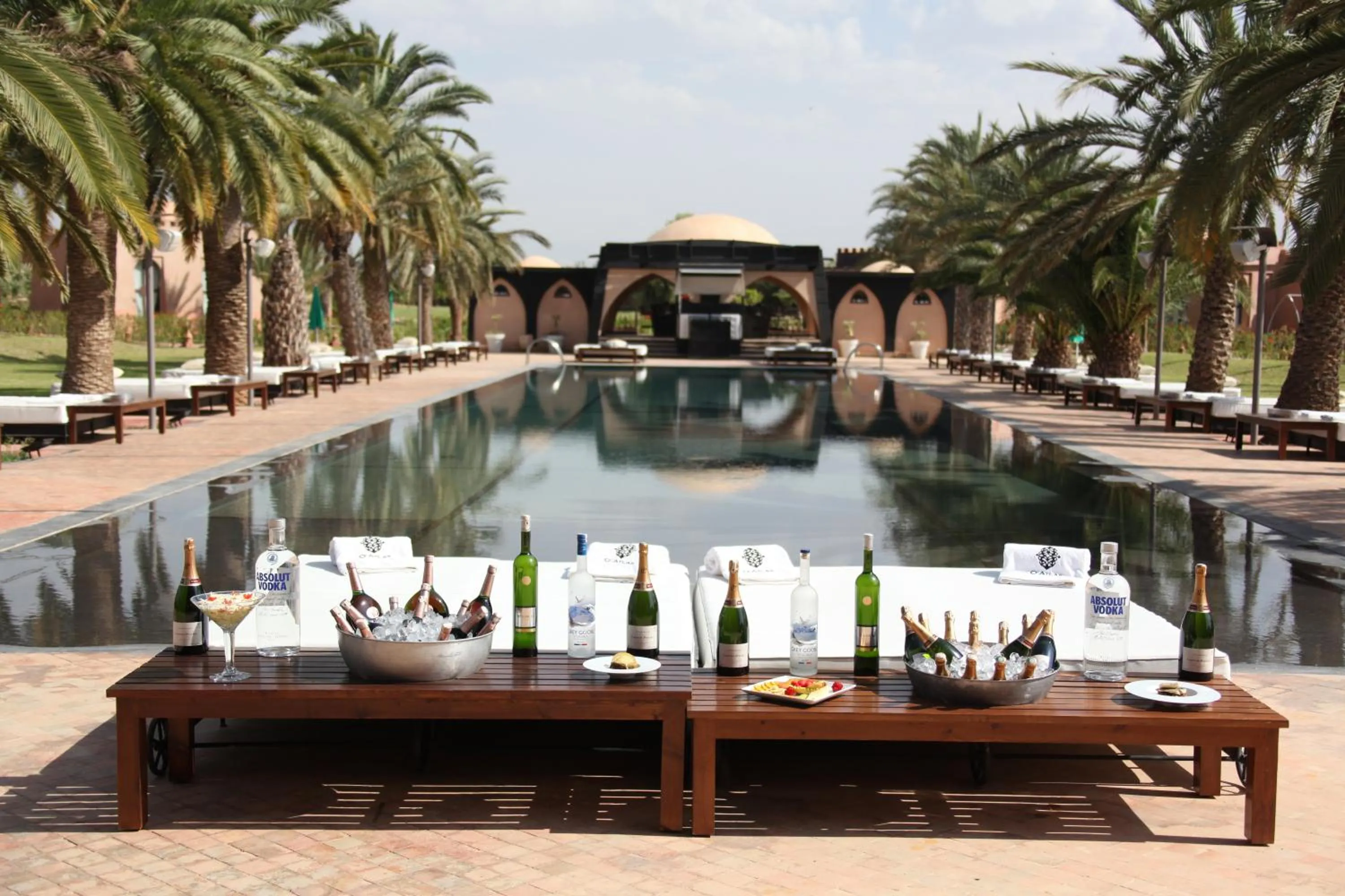 Pool view in O'Atlas