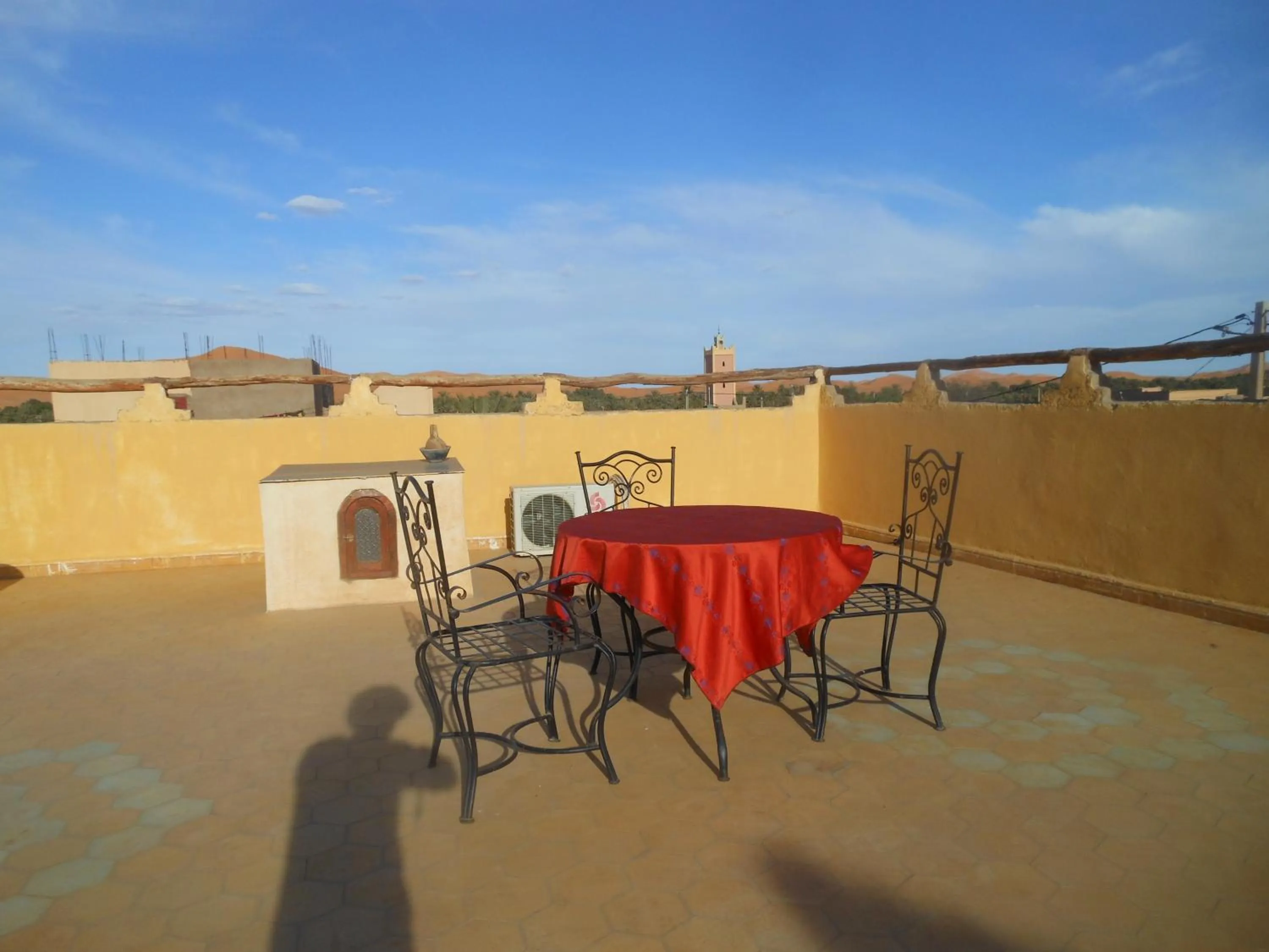Balcony/Terrace in Riad Aicha & Camel Trekking