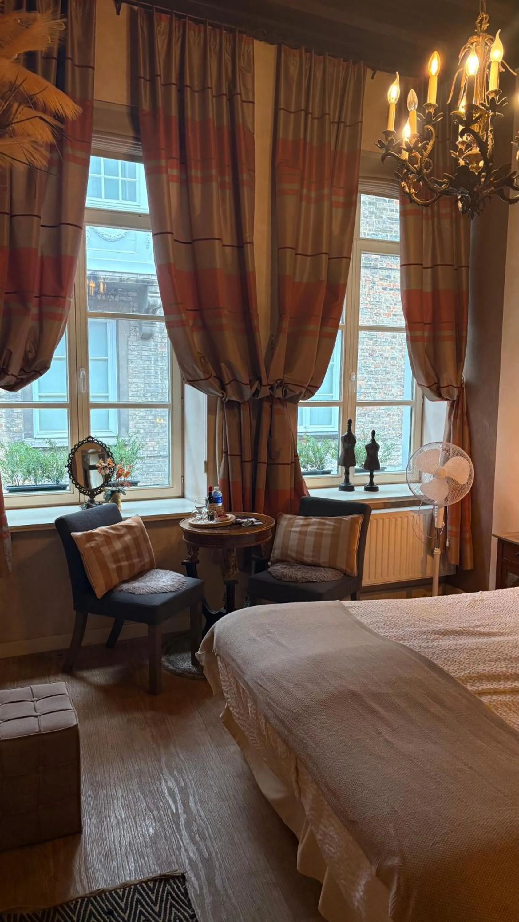 Bed in B&B Con Ampère