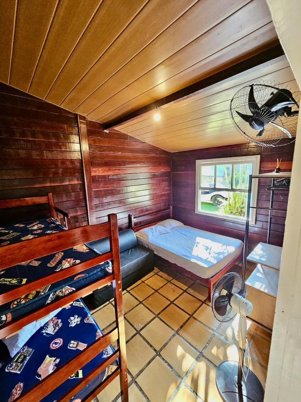 Bedroom, Bed in Chalés Mar Virado