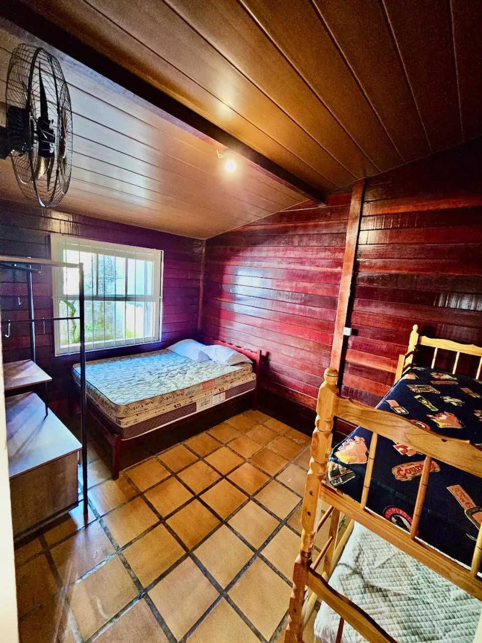 Bedroom, Bed in Chalés Mar Virado