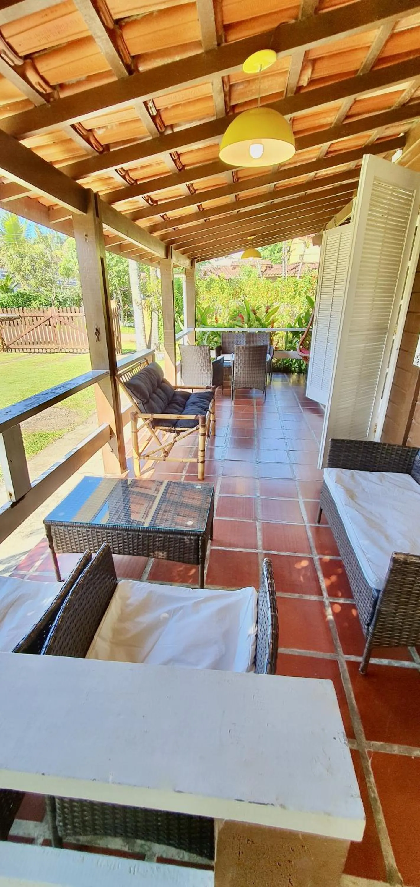 Patio in Chalés Mar Virado