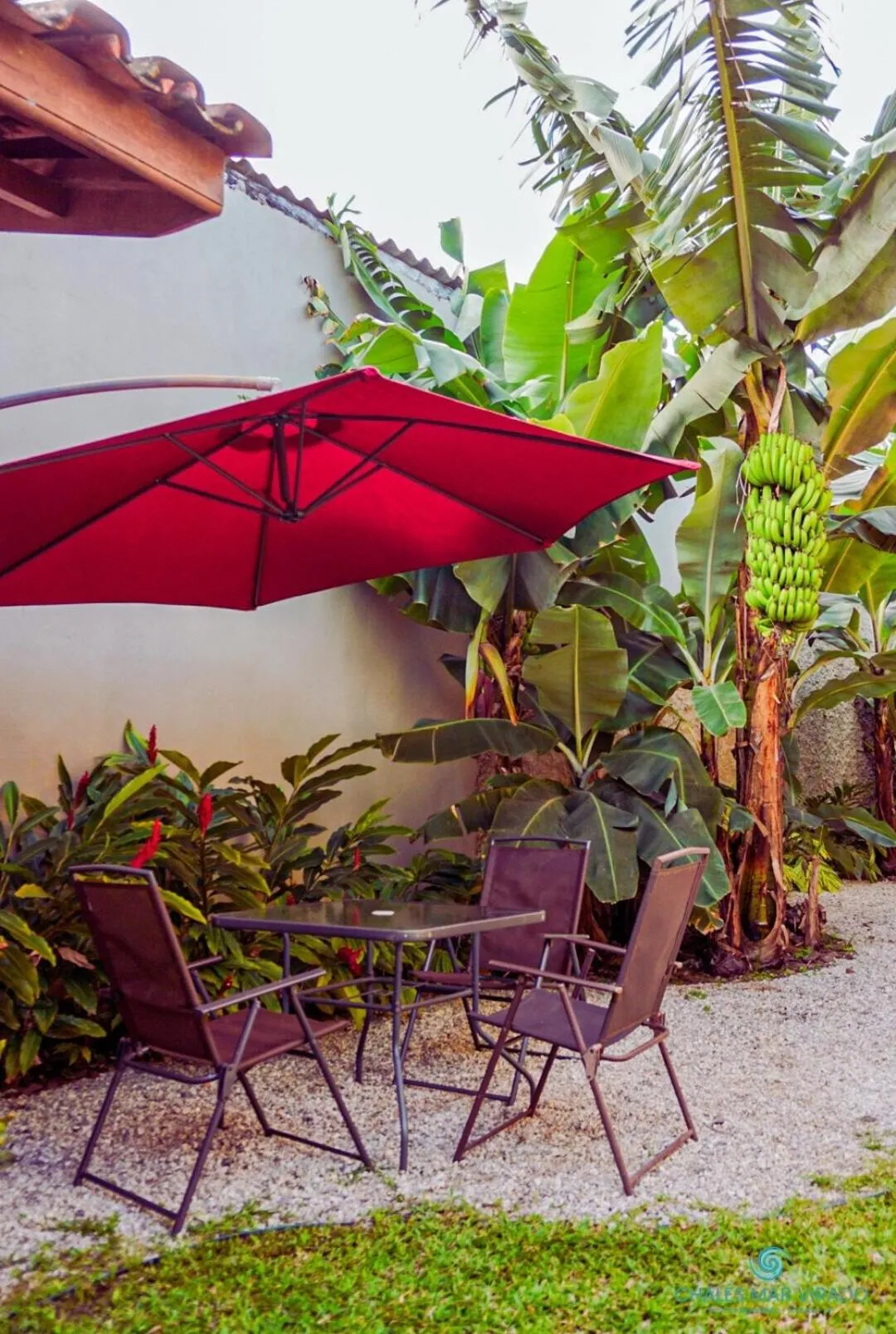 Balcony/Terrace in Chalés Mar Virado