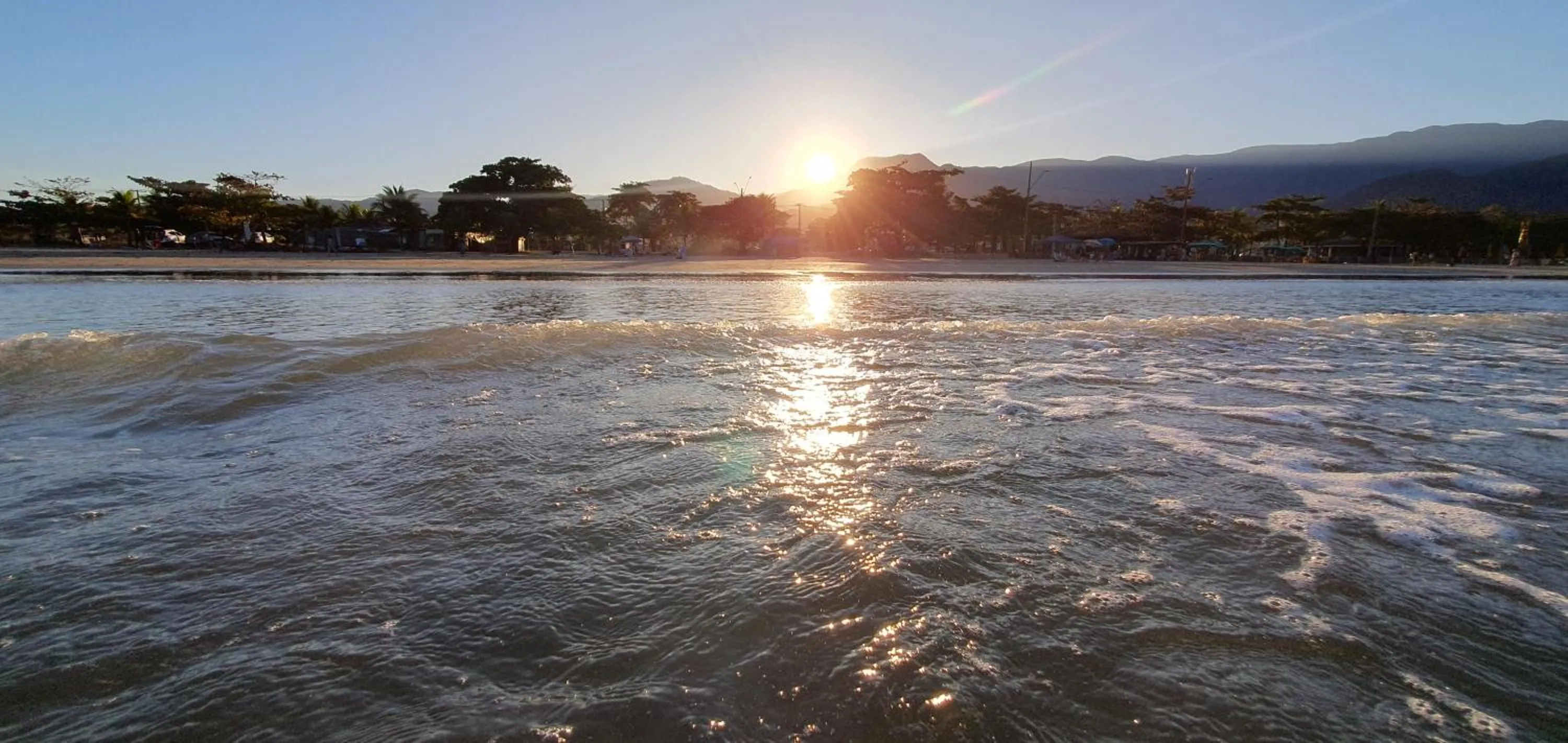 Beach in Chalés Mar Virado