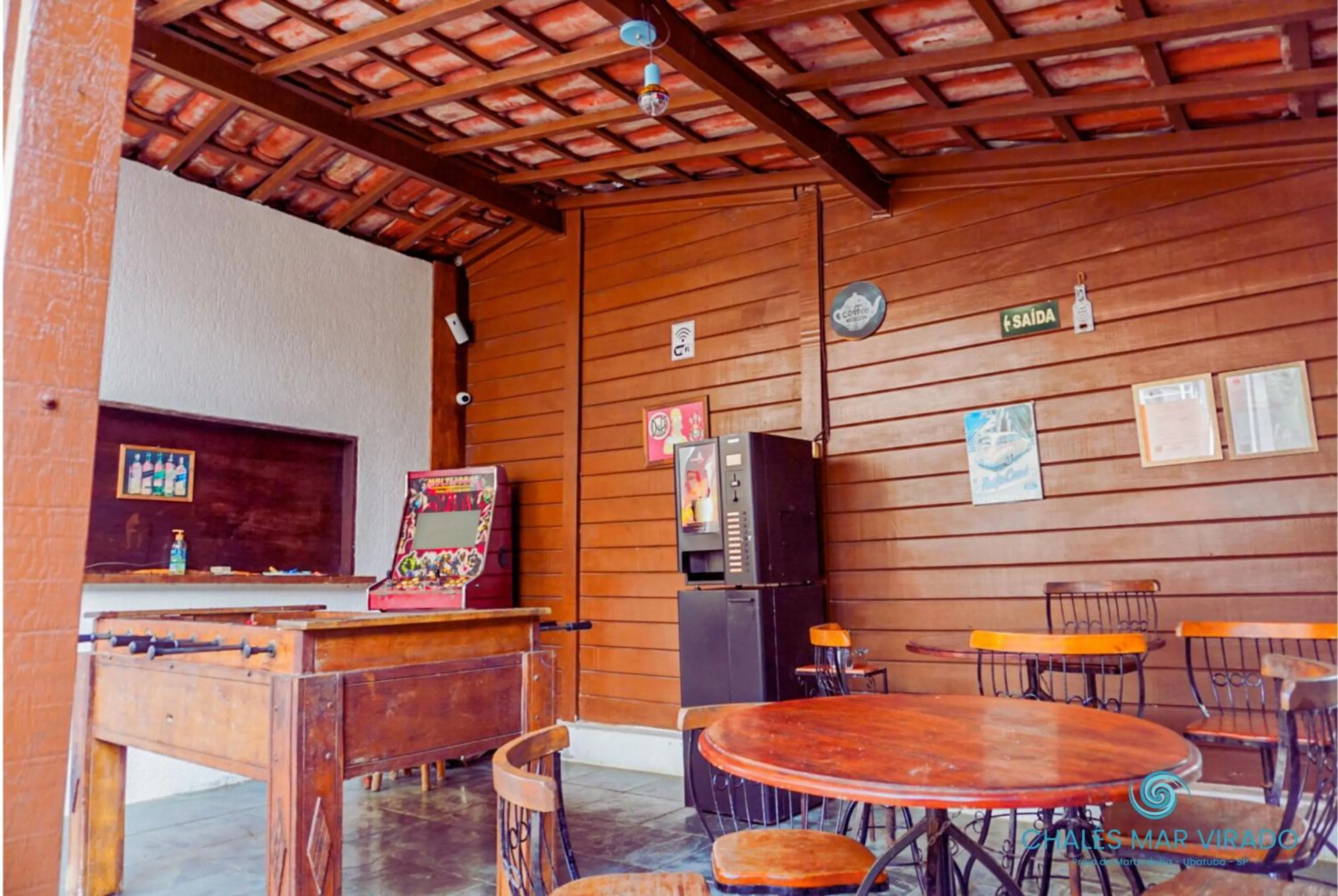 Game Room in Chalés Mar Virado