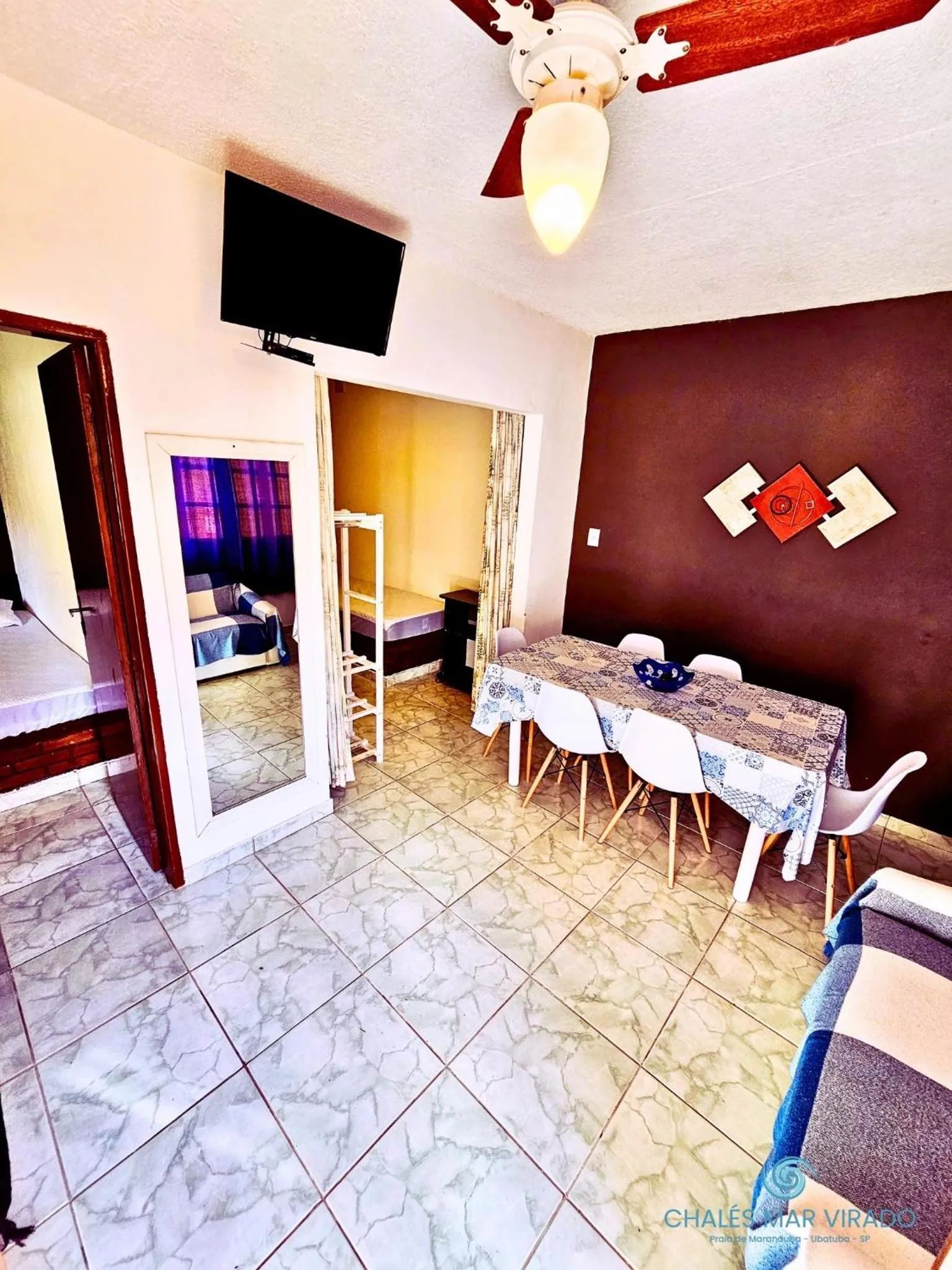 View (from property/room) in Chalés Mar Virado