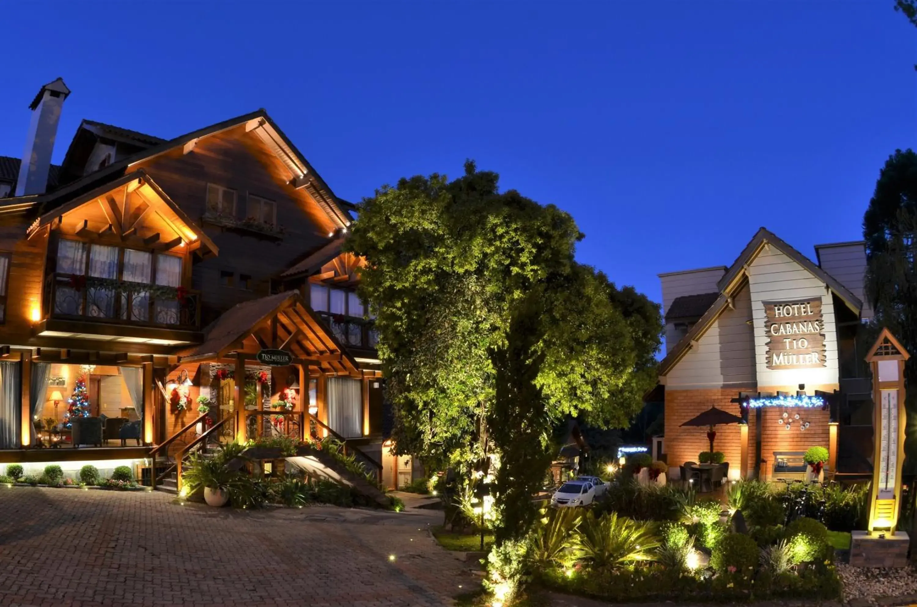 Property building in Hotel Cabanas Tio Müller Property building in Hotel Cabanas Tio Müller