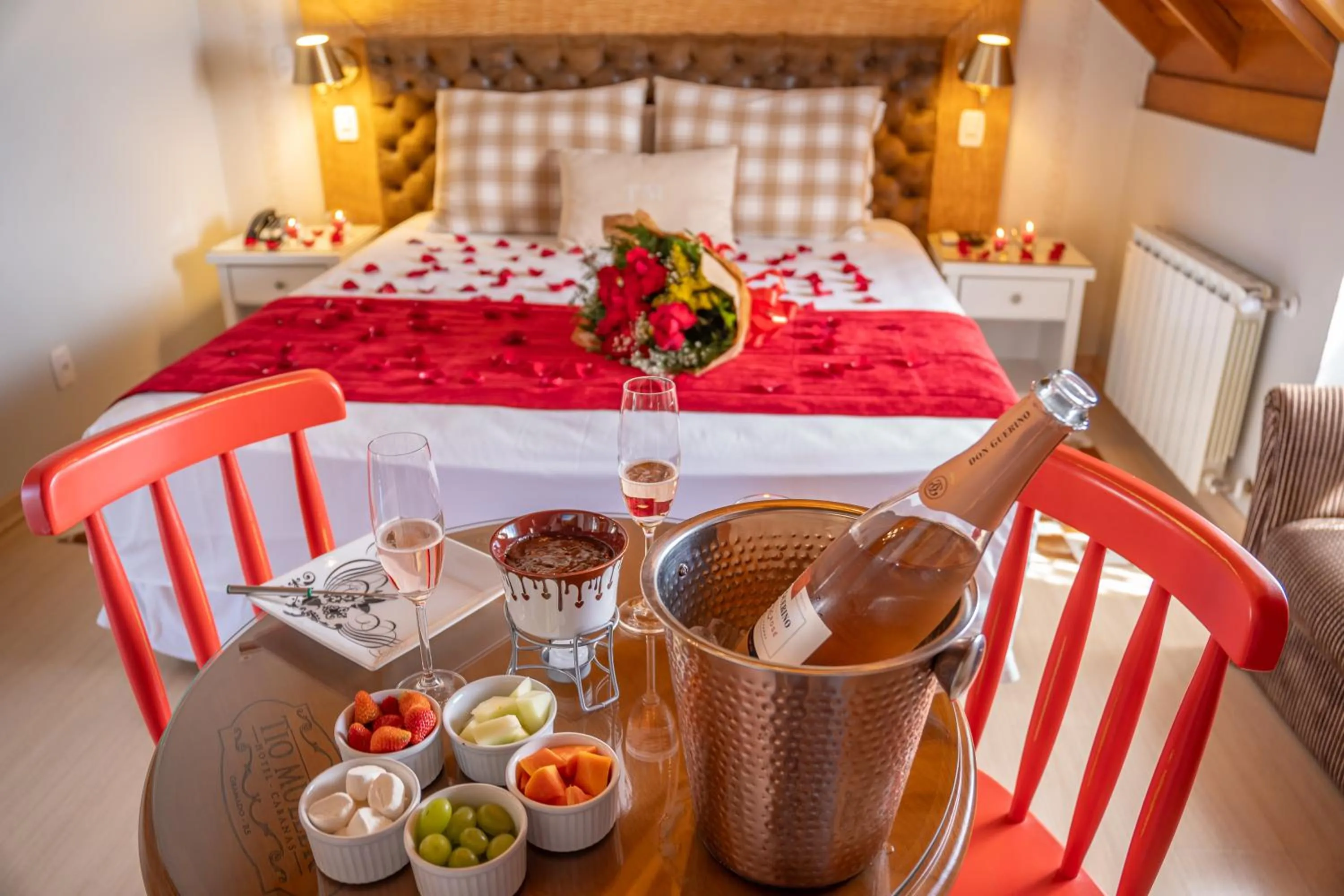 Bed in Hotel Cabanas Tio Müller