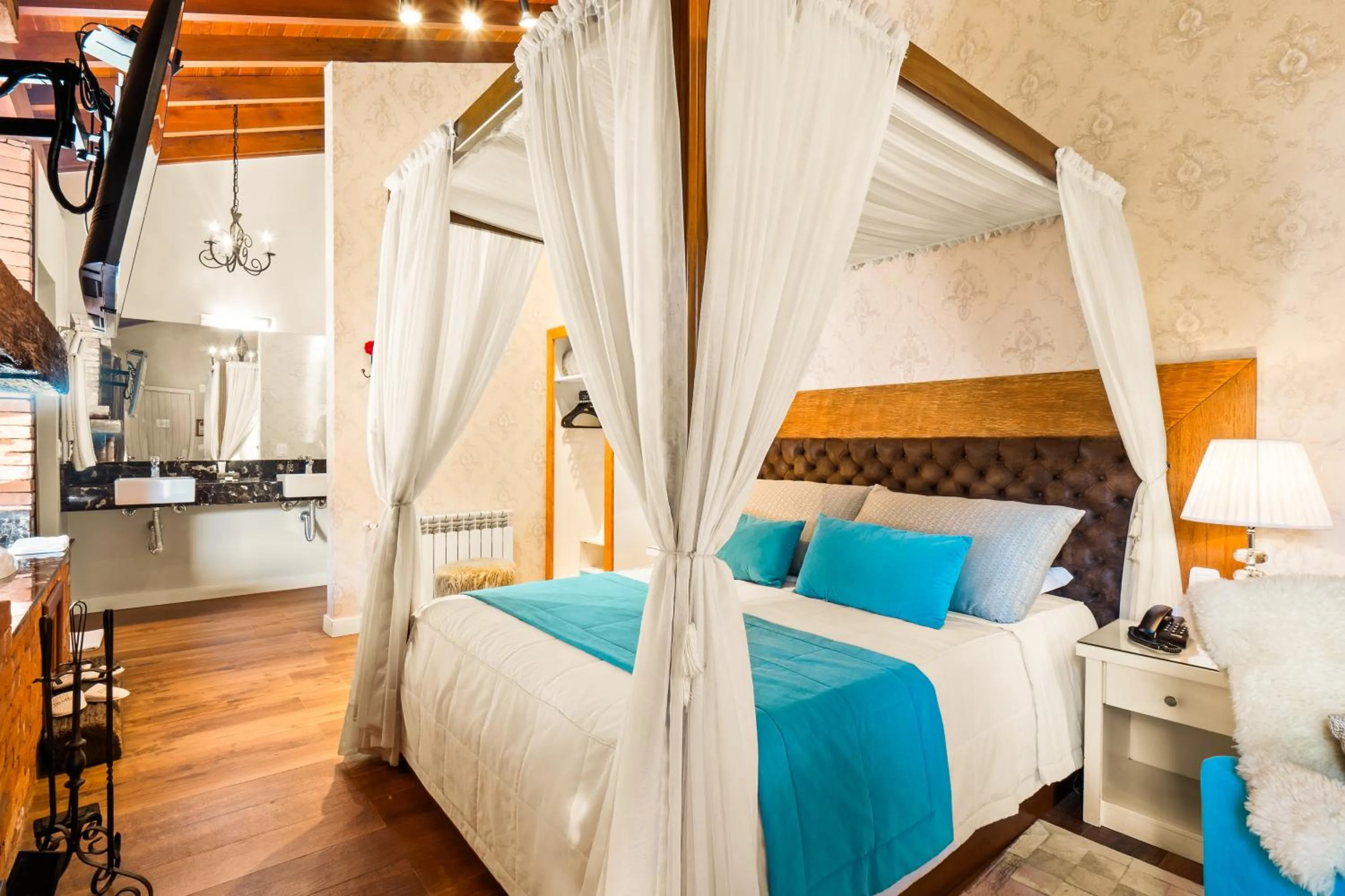 Bed in Hotel Cabanas Tio Müller