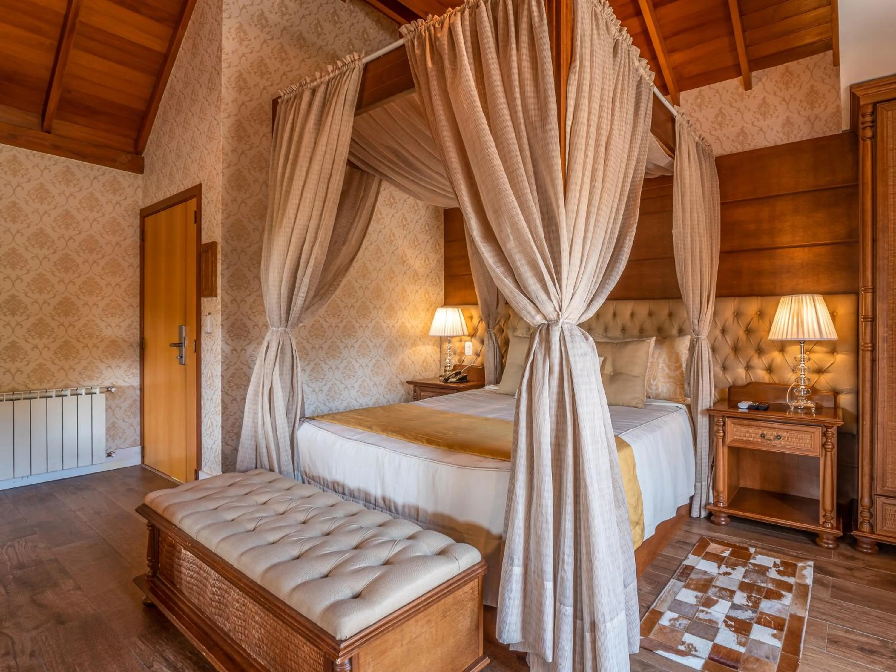 Bed in Hotel Cabanas Tio Müller