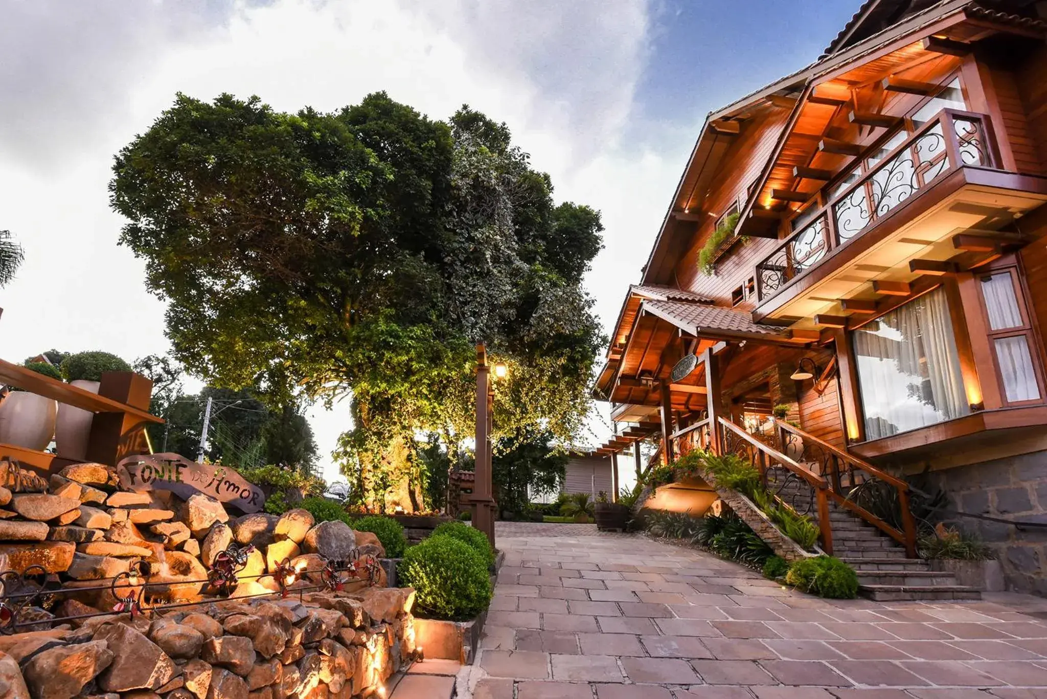 Property building in Hotel Cabanas Tio Müller Property building in Hotel Cabanas Tio Müller